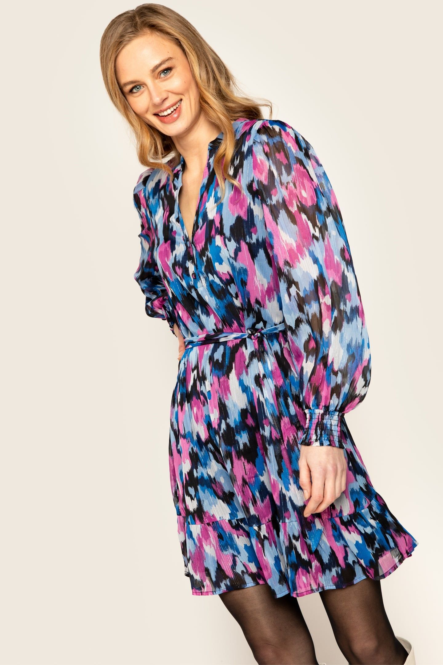 DYAN DRESS NORTHERN BLUE 3