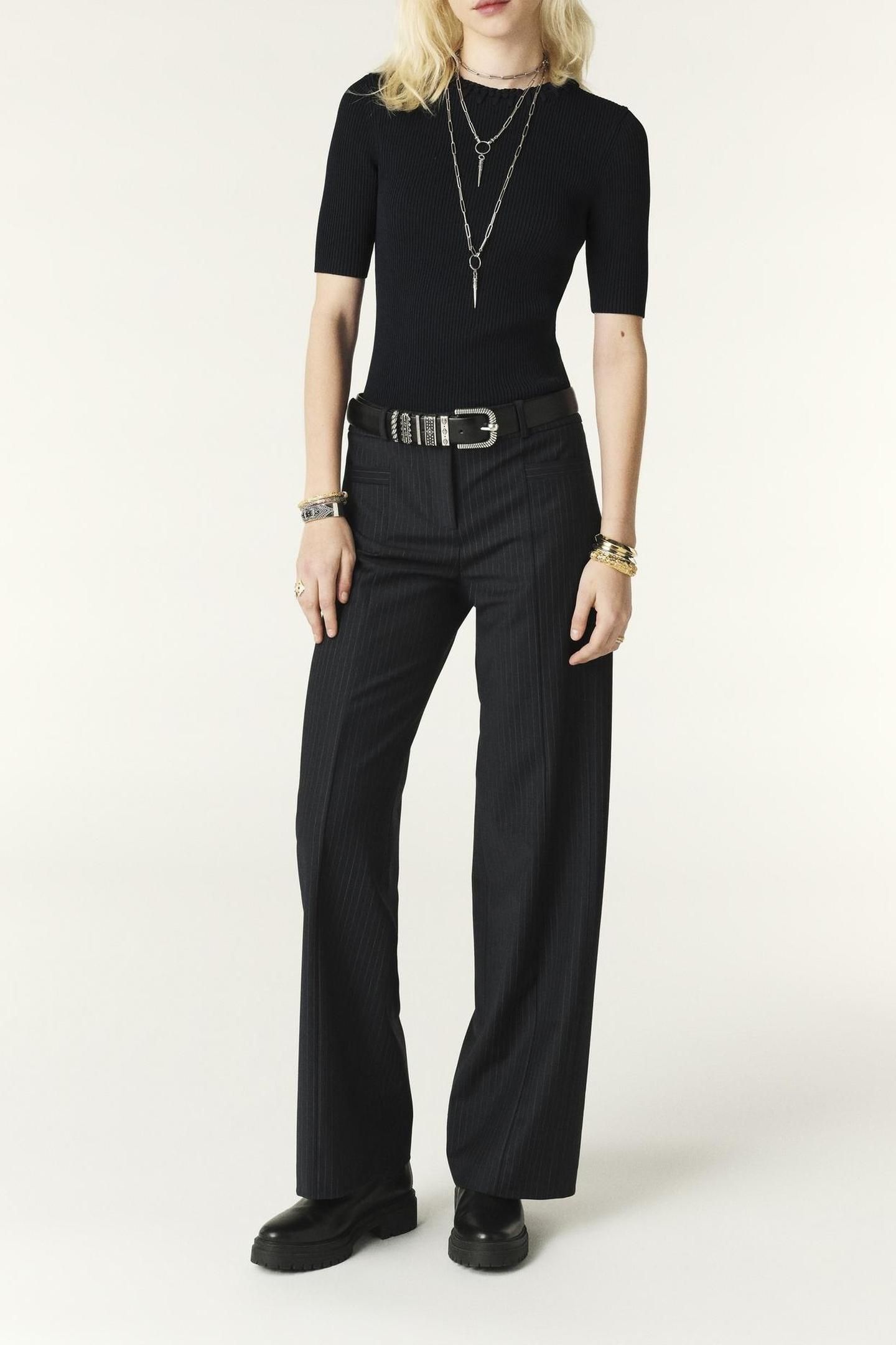 STRAIGHT TROUSERS BLUENUIT 5