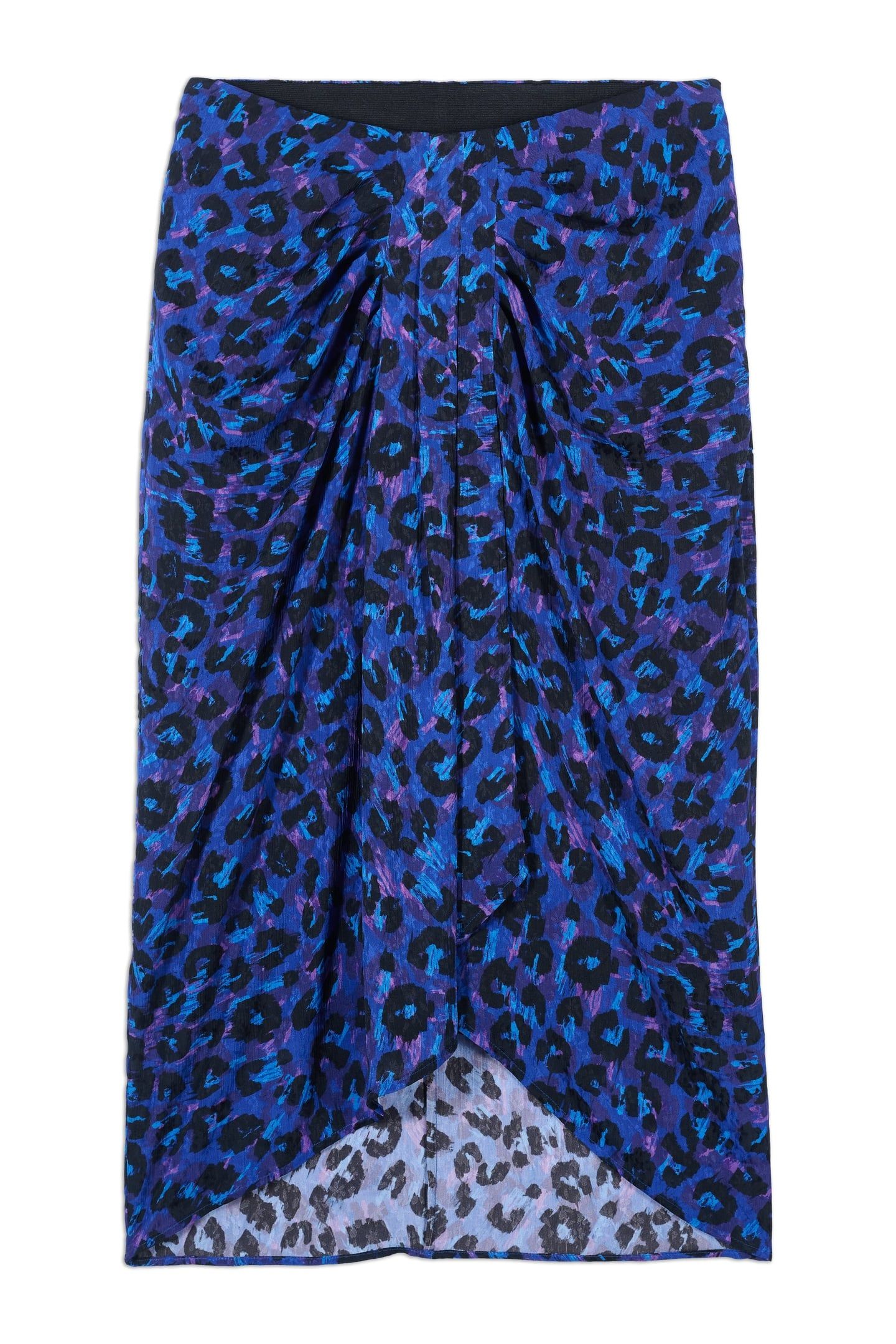 MID-LENGTH SKIRT BLUE 3