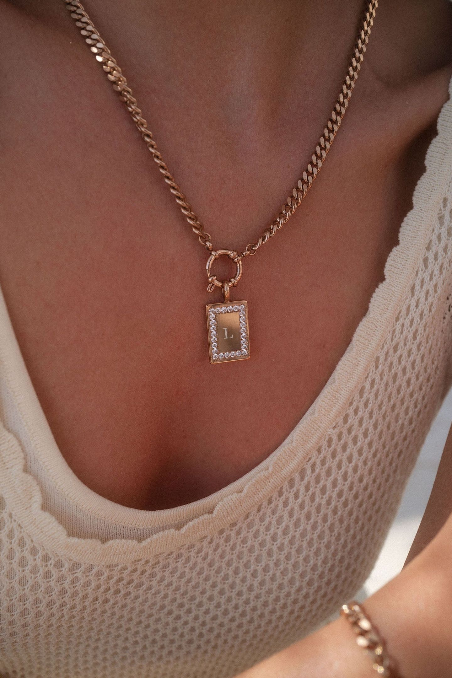GLIMMER CHARM ROSEGOLD 3