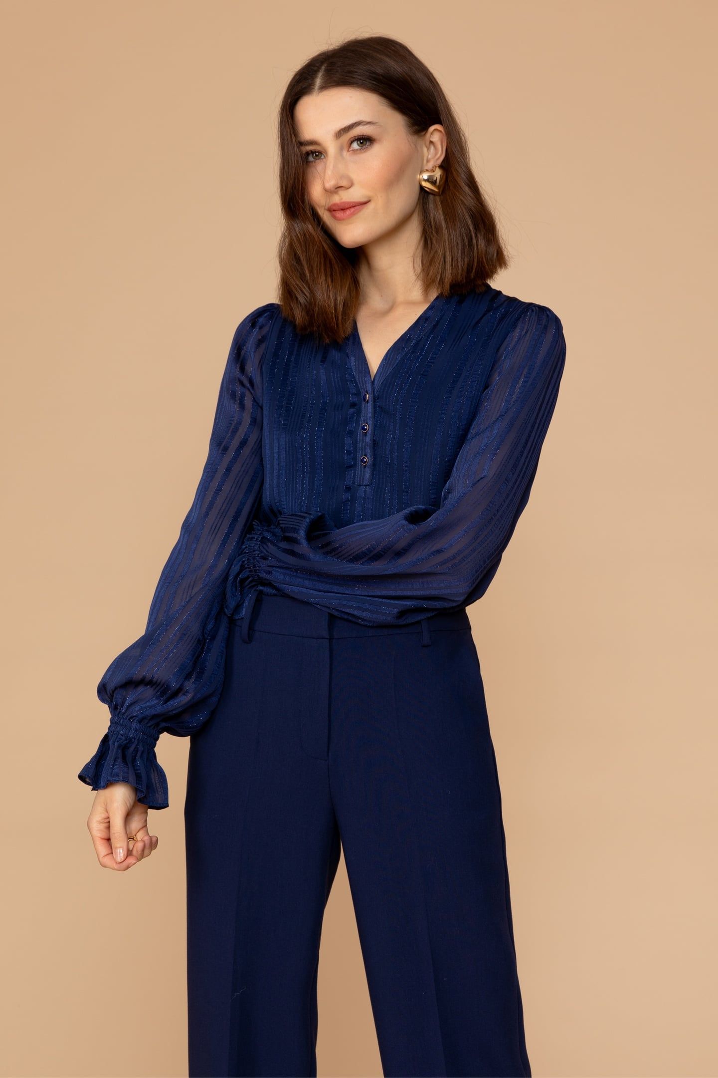 LOLANI PANTS BLUE DEPTHS 1