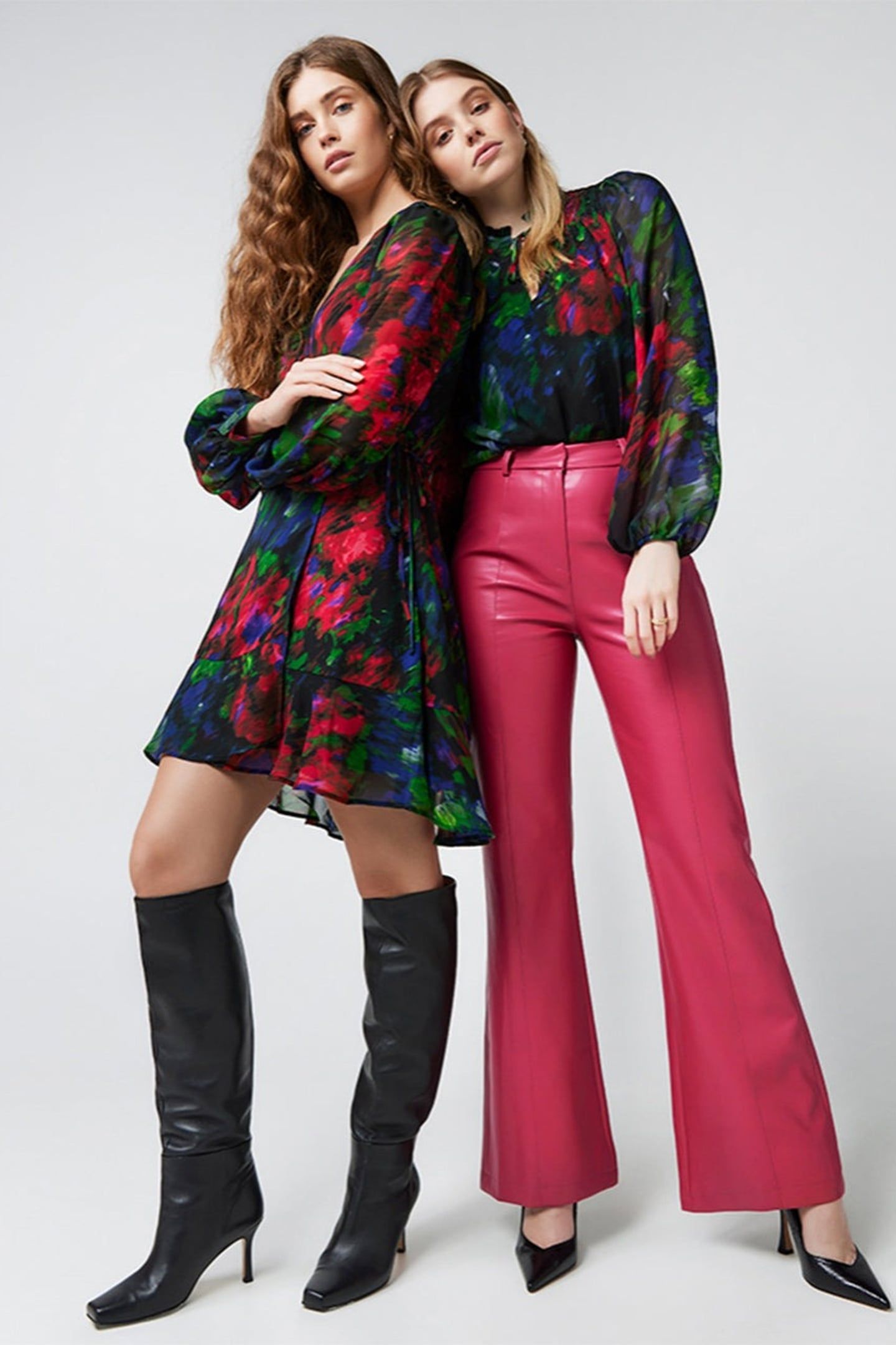 SUNDAY BLOUSE MULTI RED 1