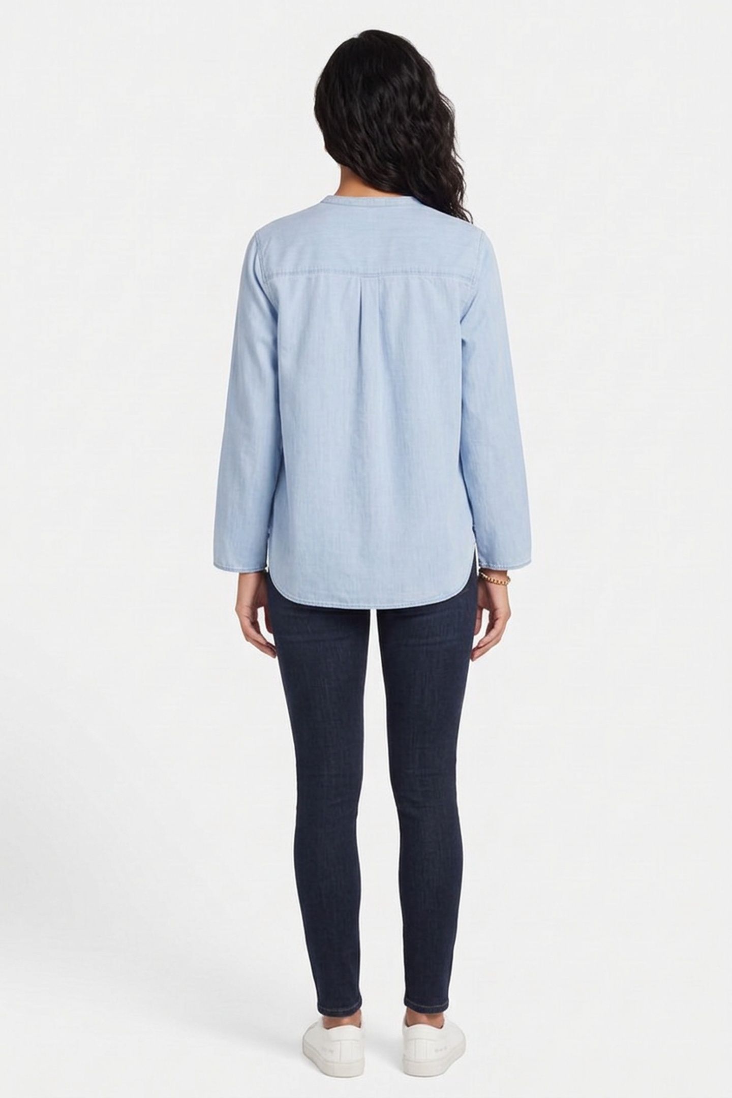 LEAH LIGHT DENIM SHIRT BLUE 2