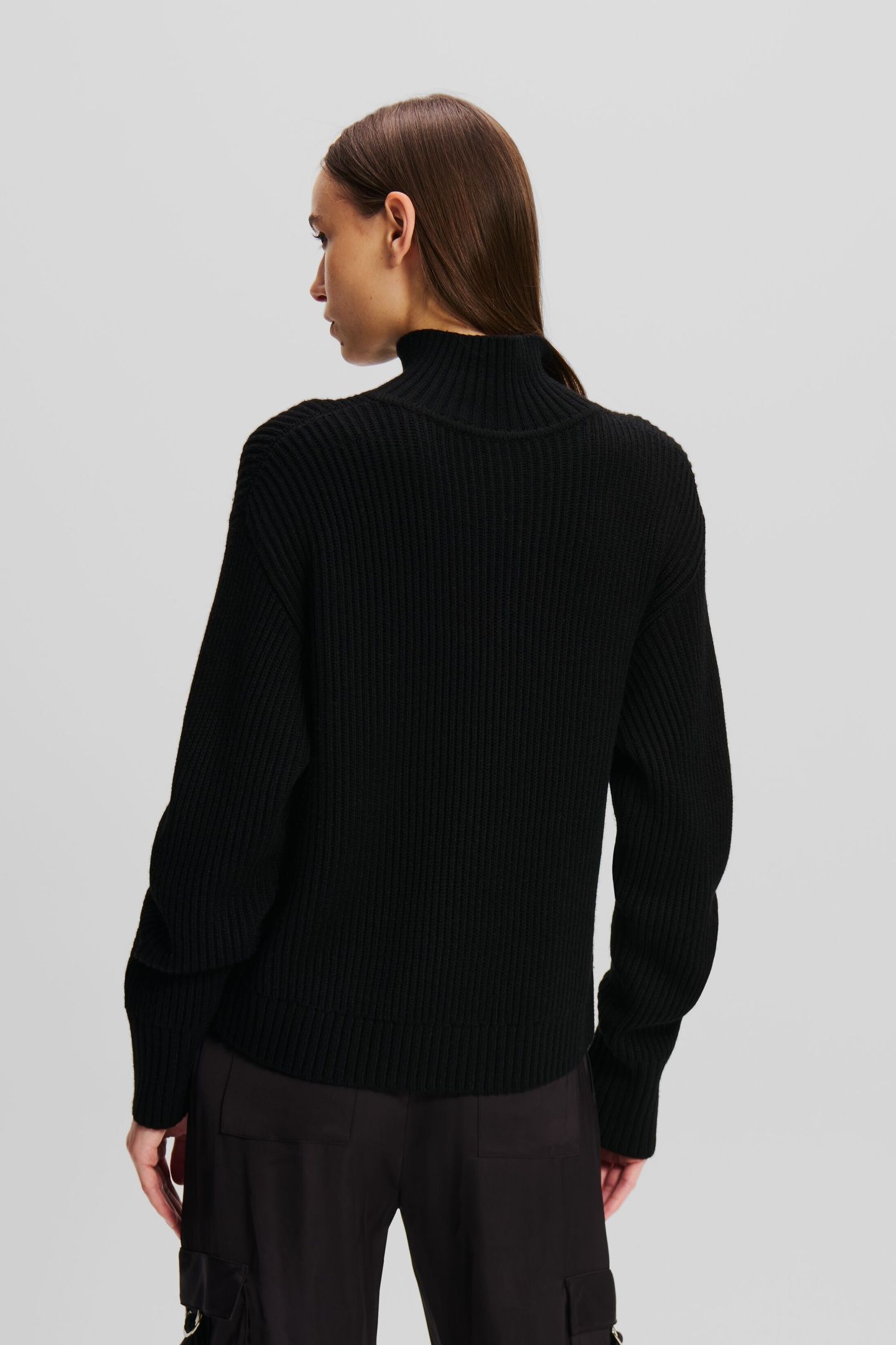 SOUTACHE SIGNATURE CHUNKY KNIT BLACK/WHITE 6