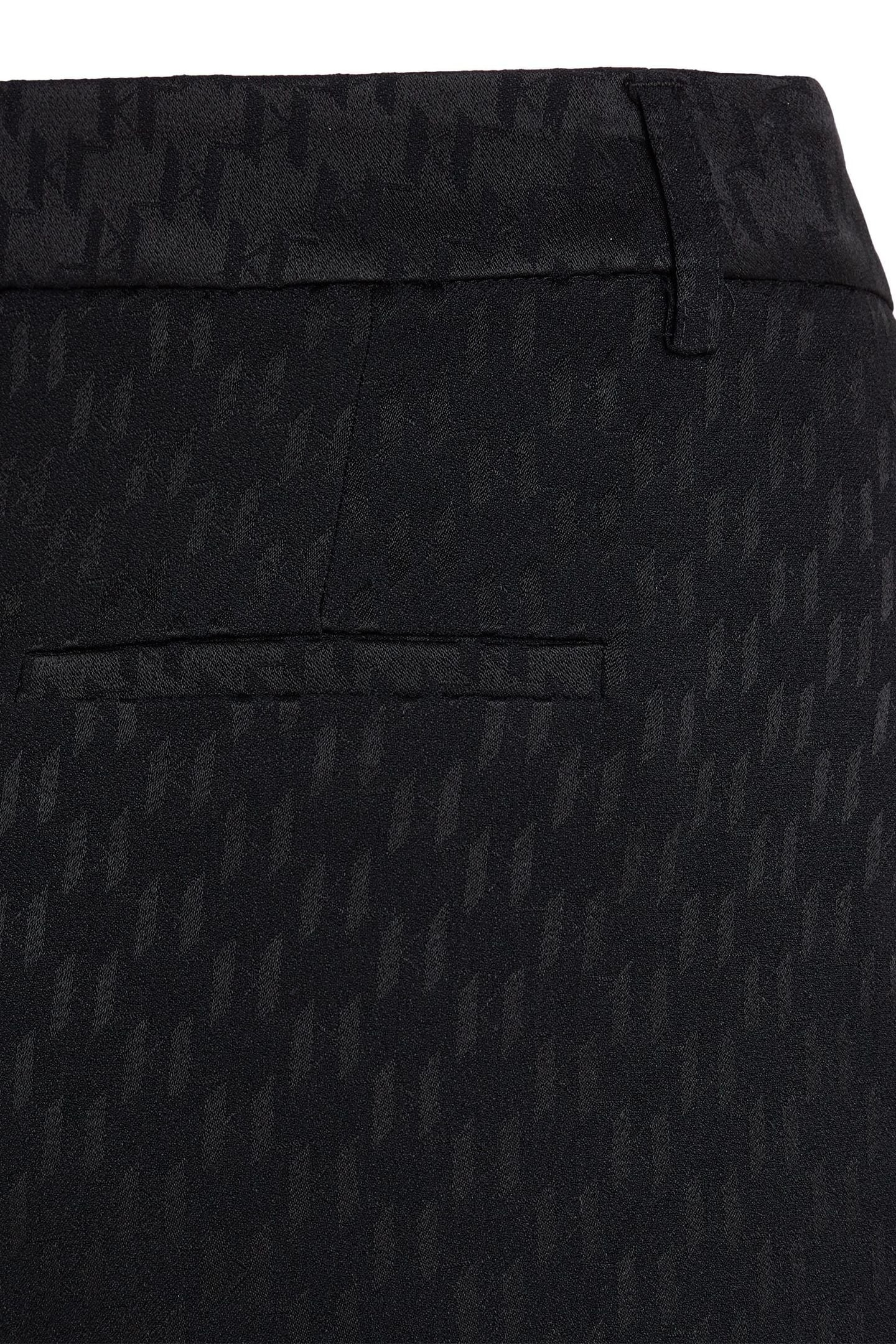 HUN'S PICK MONOGRAM SHORTS BLACK 8