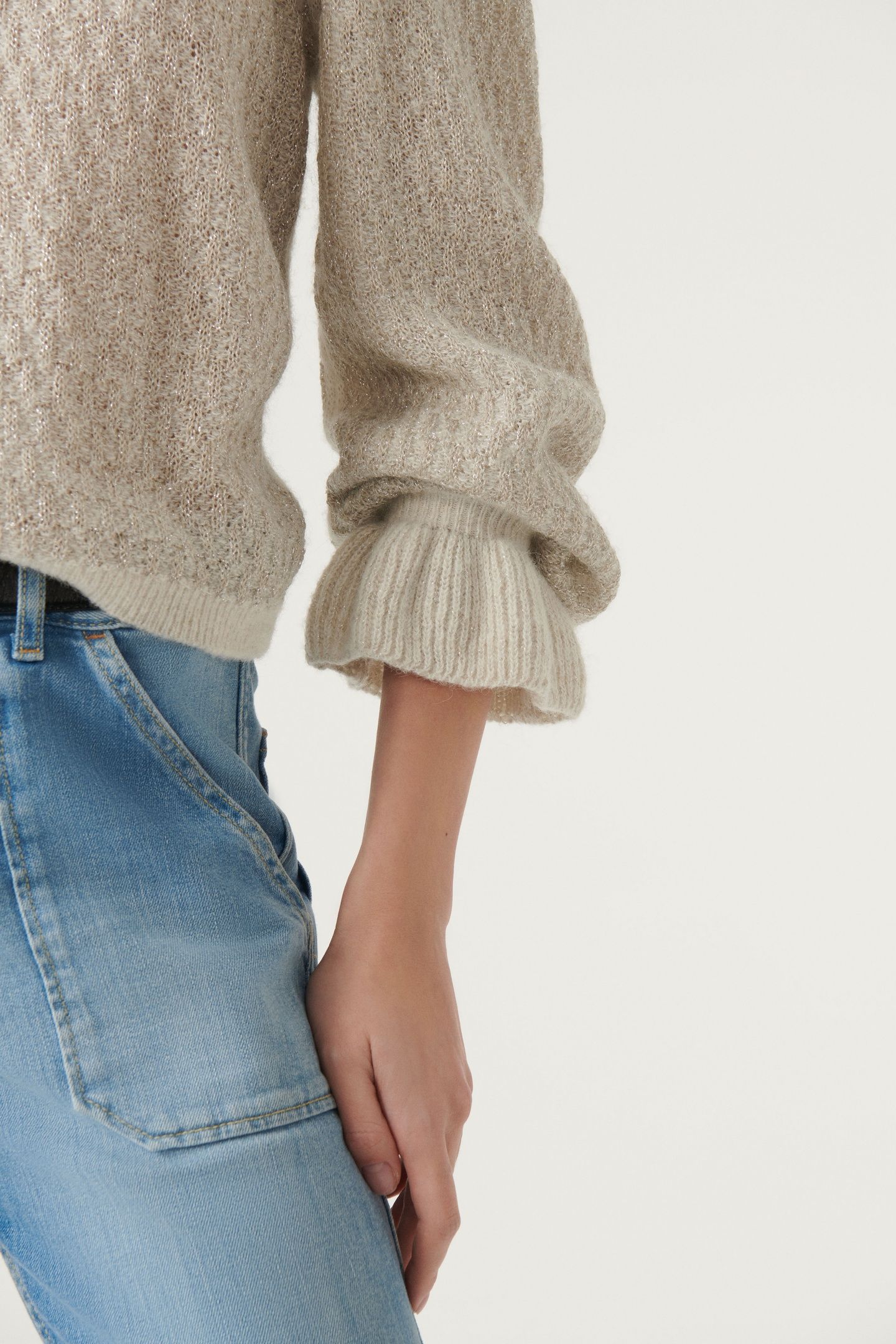 LONG SLEEVES KNIT ECRU 5
