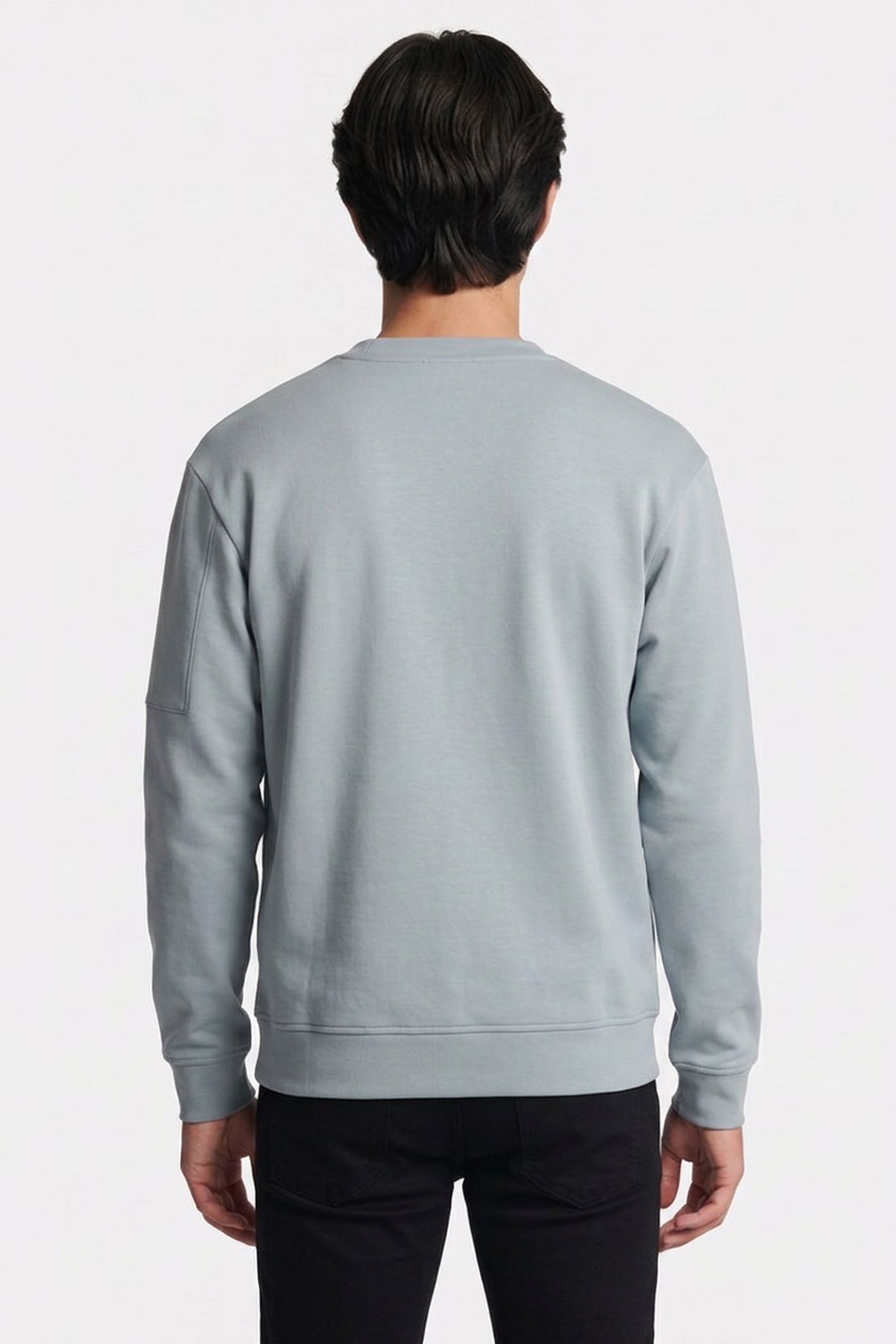 SWEATER CREWNECK DUSTY BLUE 2