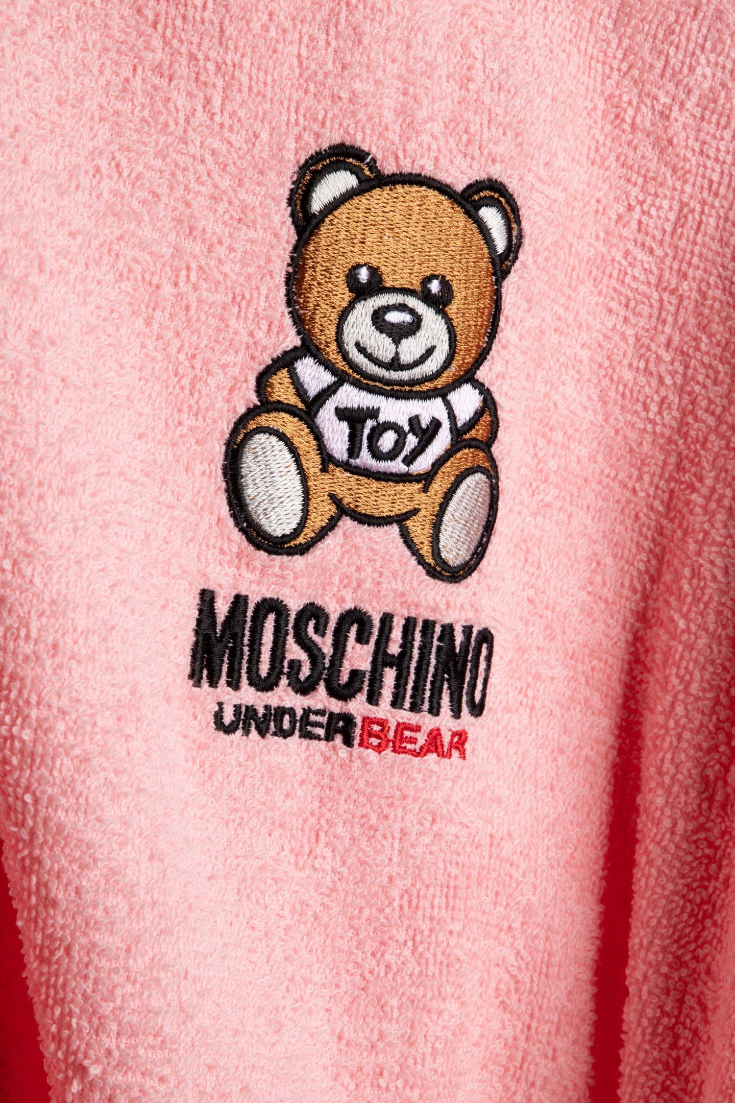 BEACH TOWEL BATHROBE PINK 6