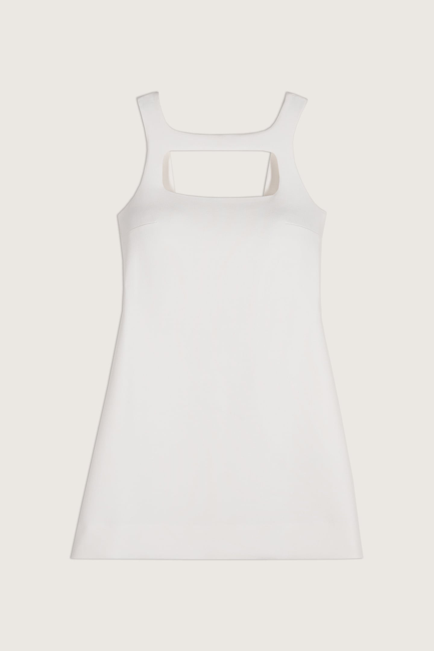 MINI DRESS BLANC 2