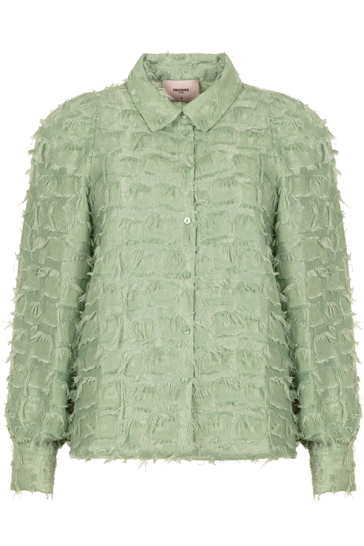 BENDA BLOUSE SAGE GREEN 2