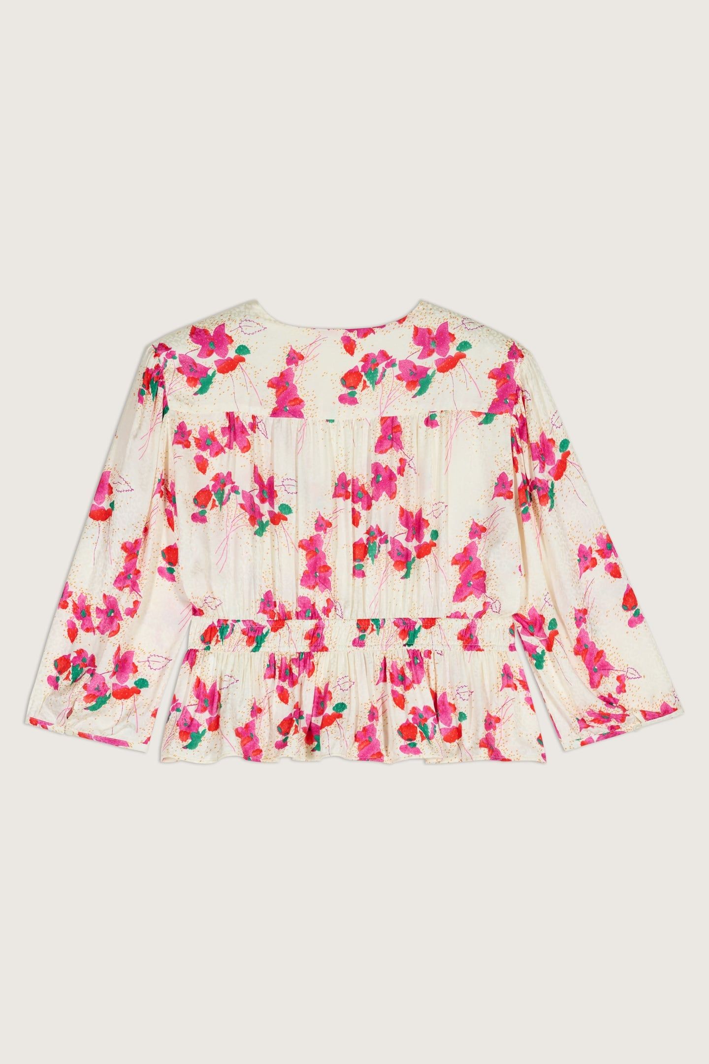 SHORT SLEEVES TOP ECRU 4