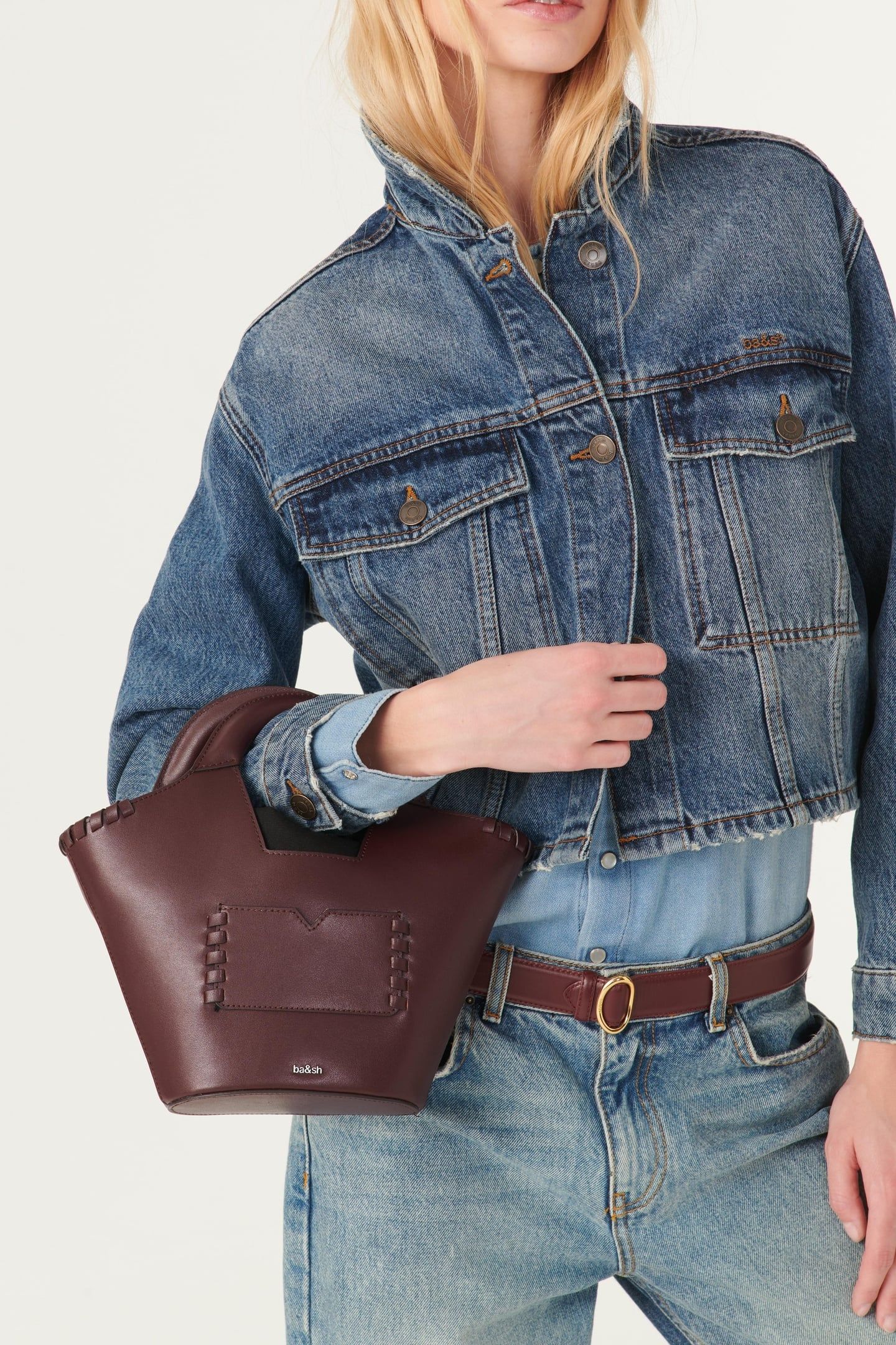 HAND BAG BORDEAUX 1