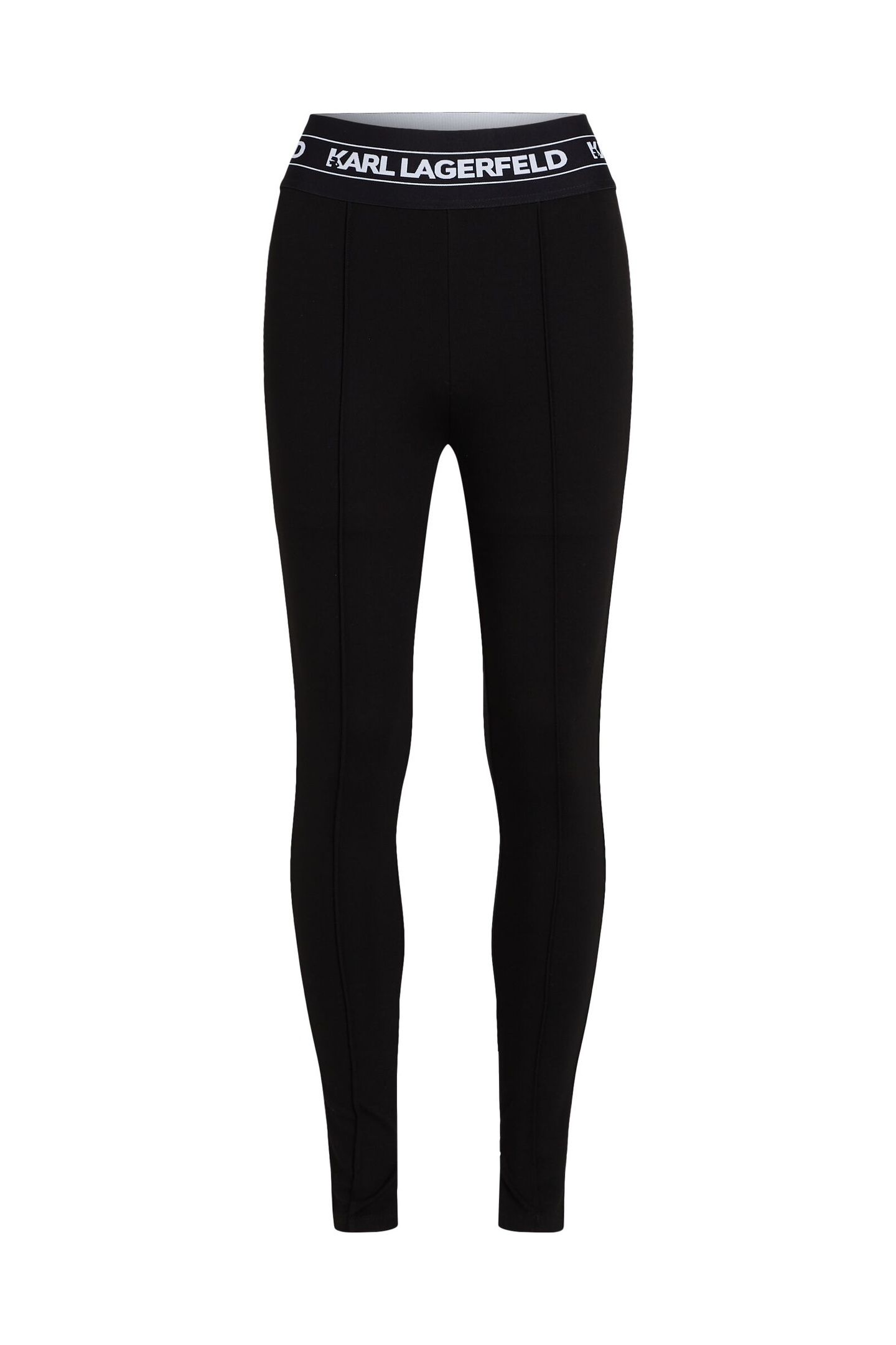 LOGO ELASTIC PUNTO LEGGINGS BLACK 4