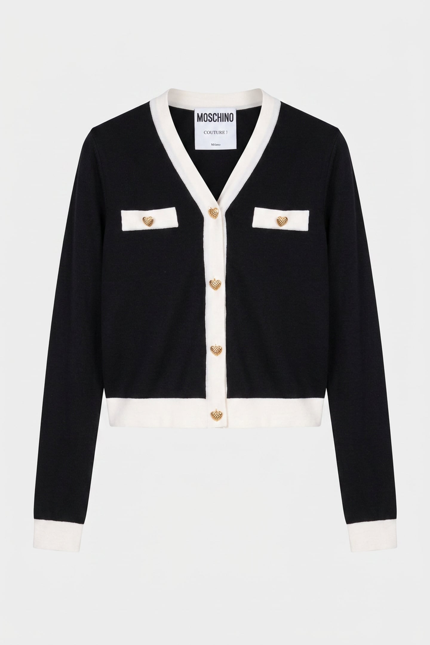 KNITTED JACKET BLACK 3