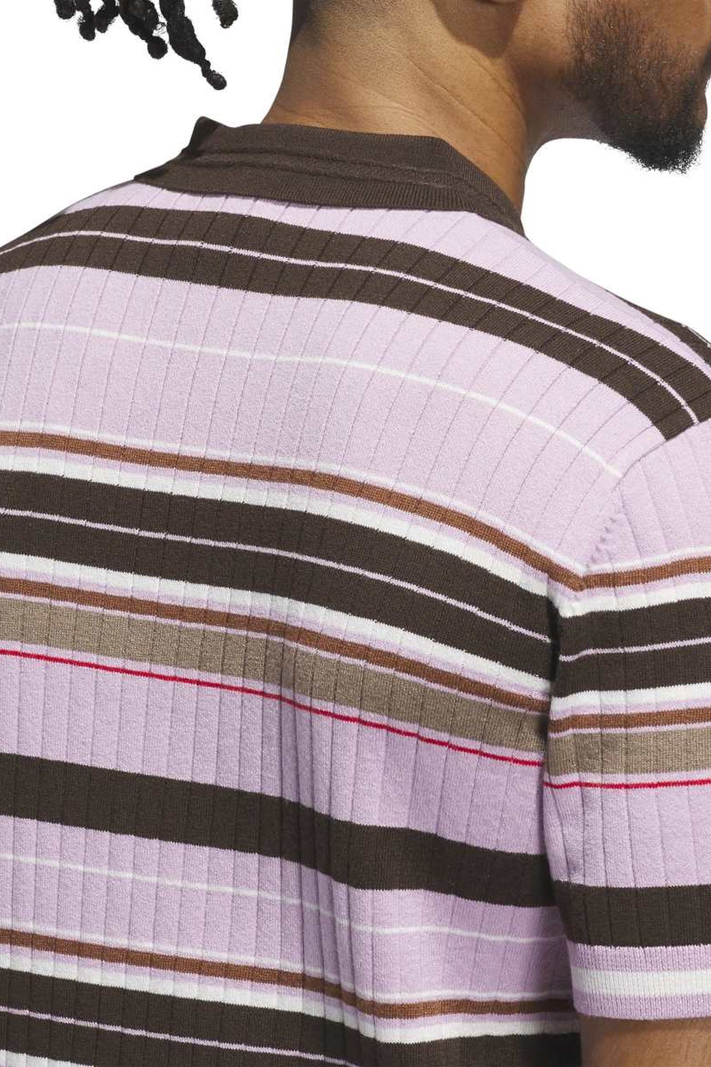 UNISEX MR STRIPE POLO BLISS LILAC 7