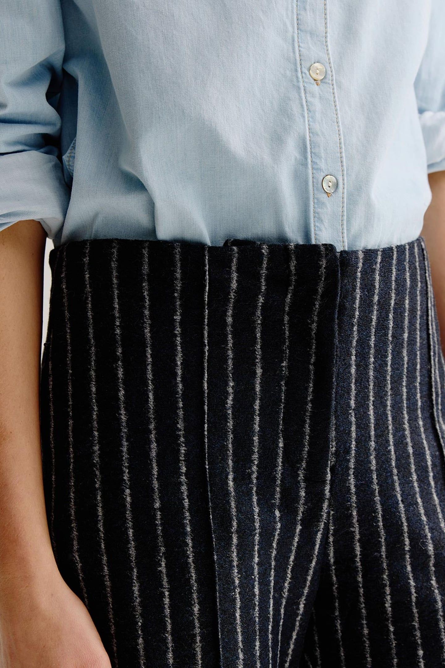 LESTER PANTS NAVY STRIPE 5