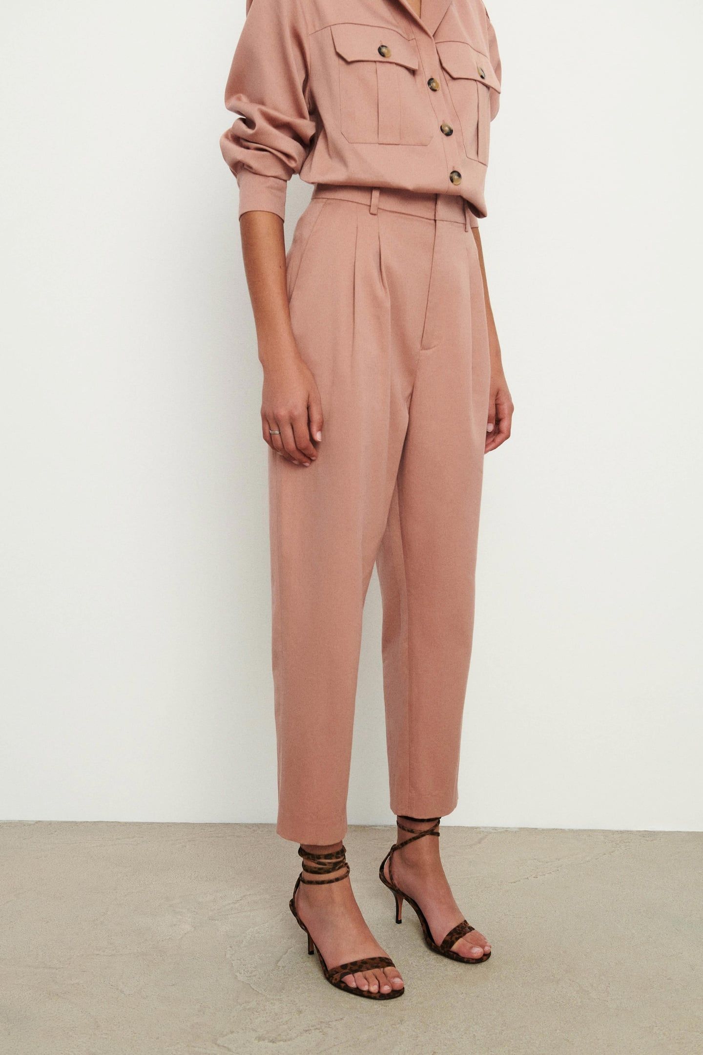 CARROT TROUSERS BLUSH 2