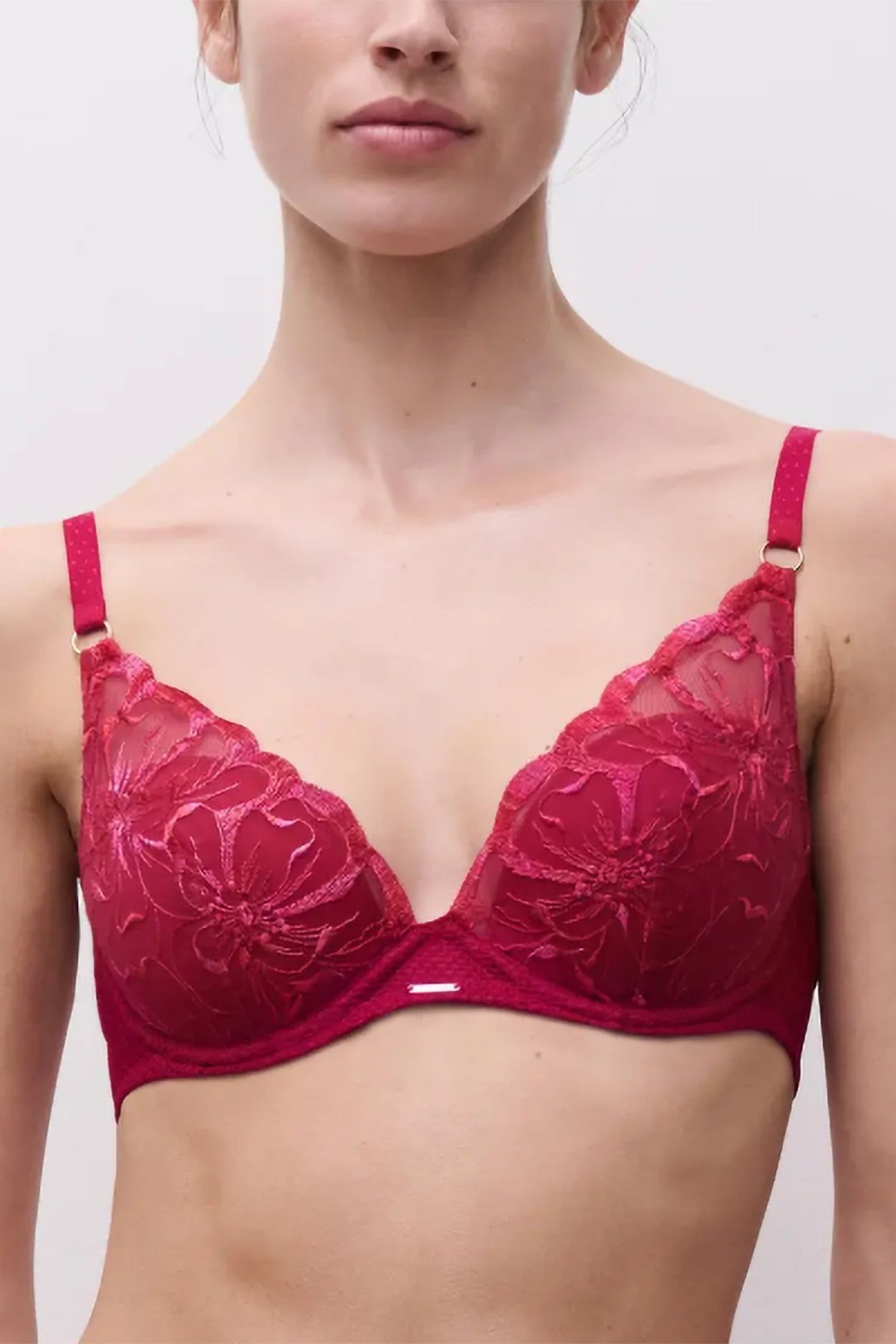 CO BRA TSHIRT PLUNGE CANDY APPLE SHADES 1