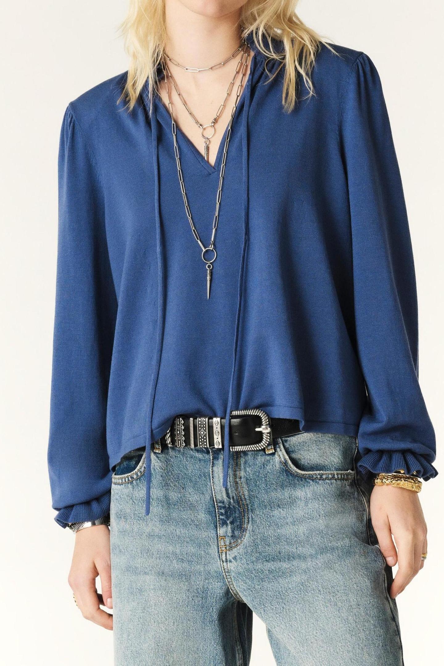 LONG SLEEVES KNIT BLUENUIT 2
