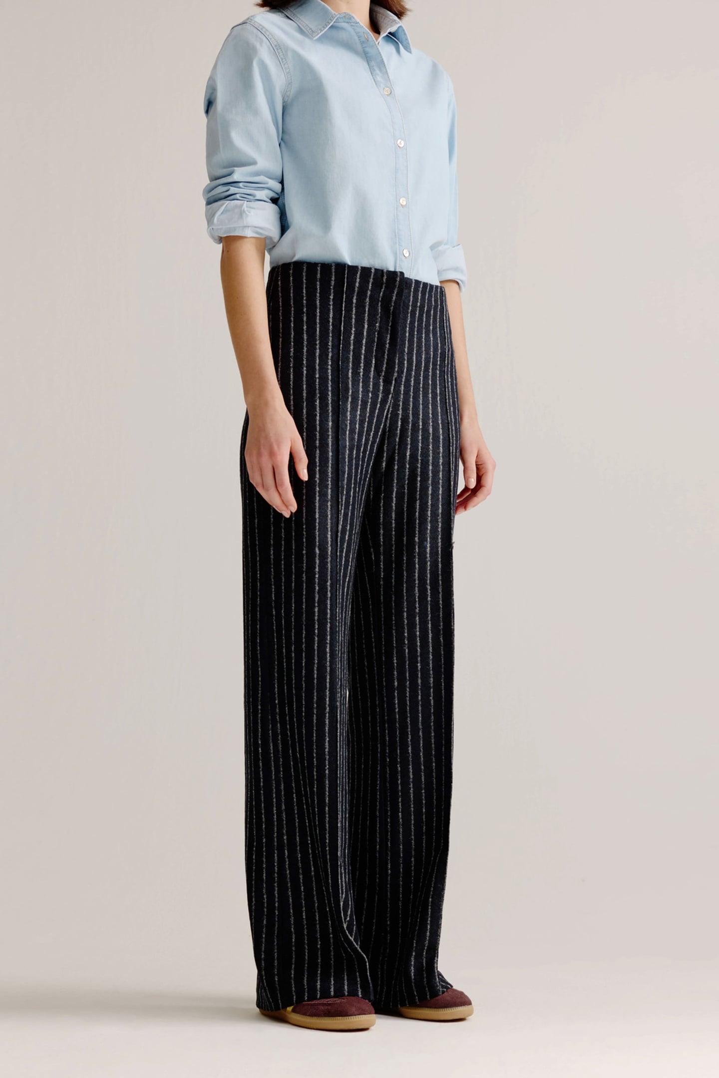 LESTER PANTS NAVY STRIPE 1