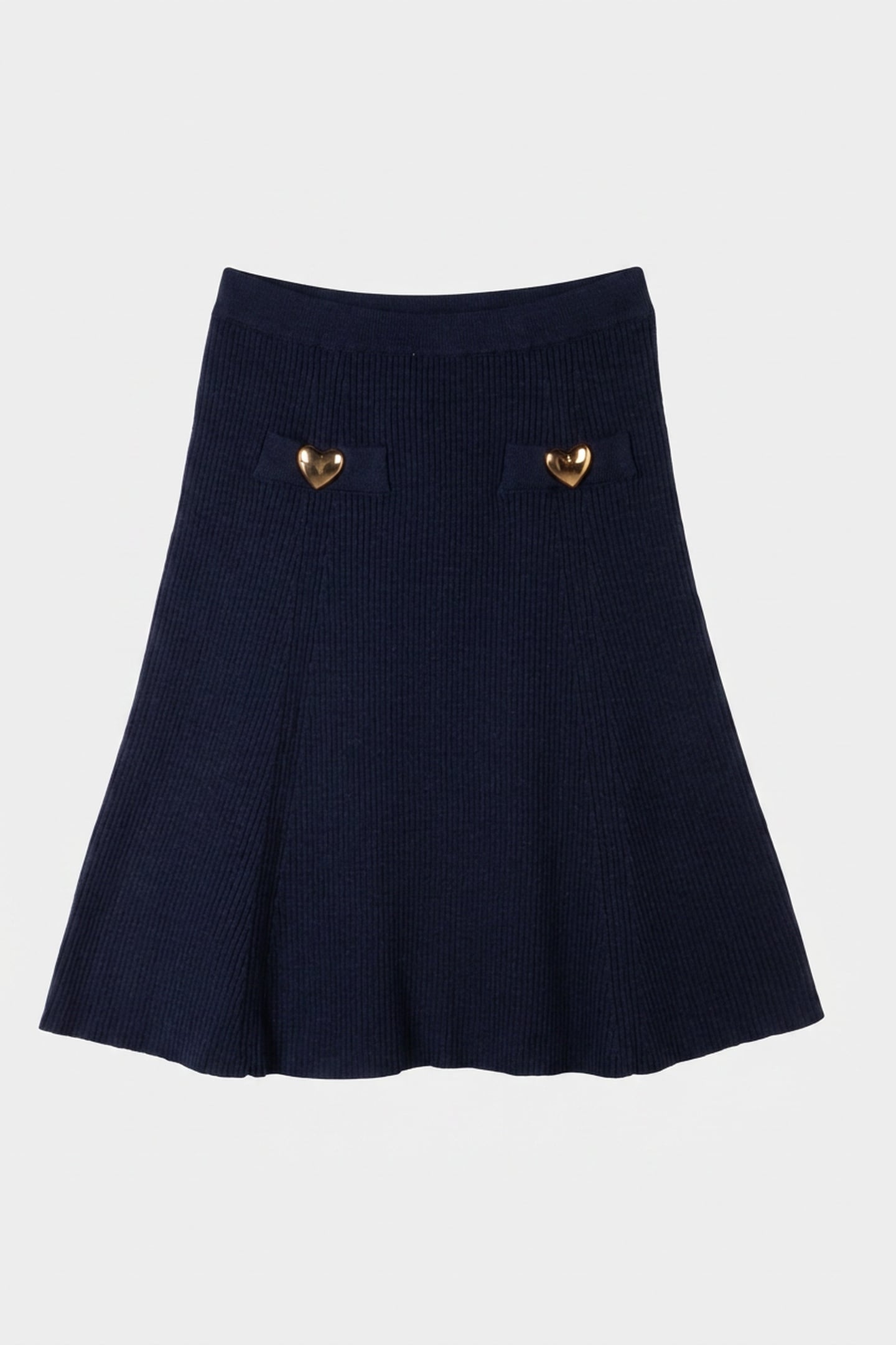 KNITTED SKIRT BLUE 3