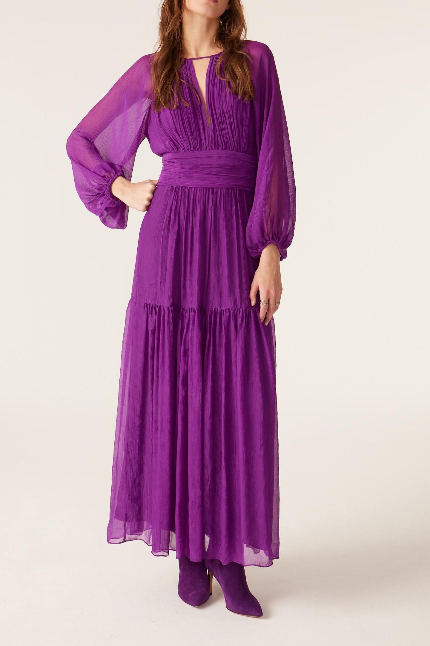 LONG DRESS VIOLET 1
