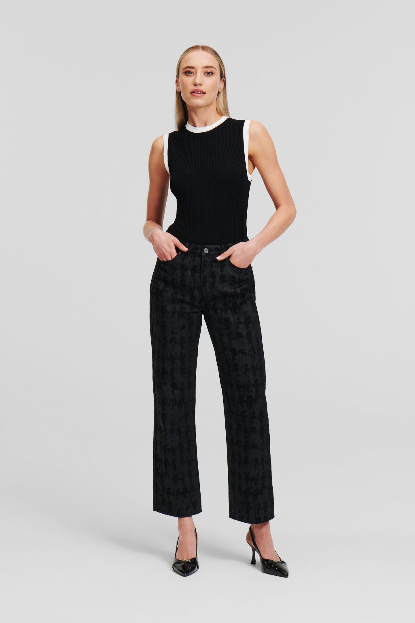 AOP KAMEO GF DENIM PANTS BLACK DENIM 2