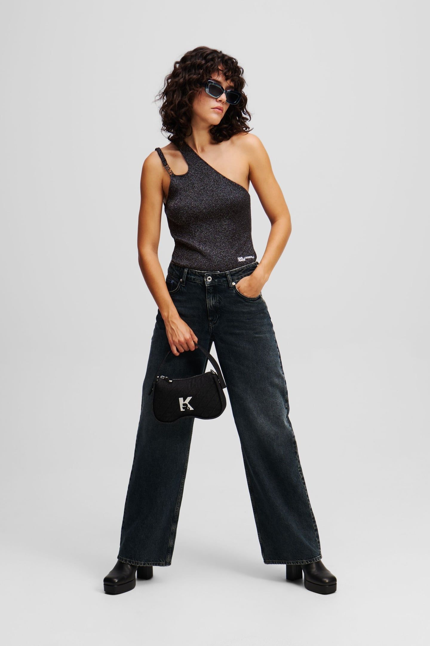 KLJ GLITTER TOP BLACK 3