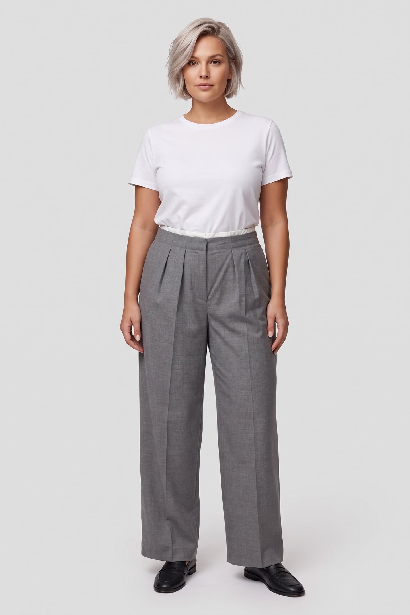 EMILIA FLANNEL GREY 1