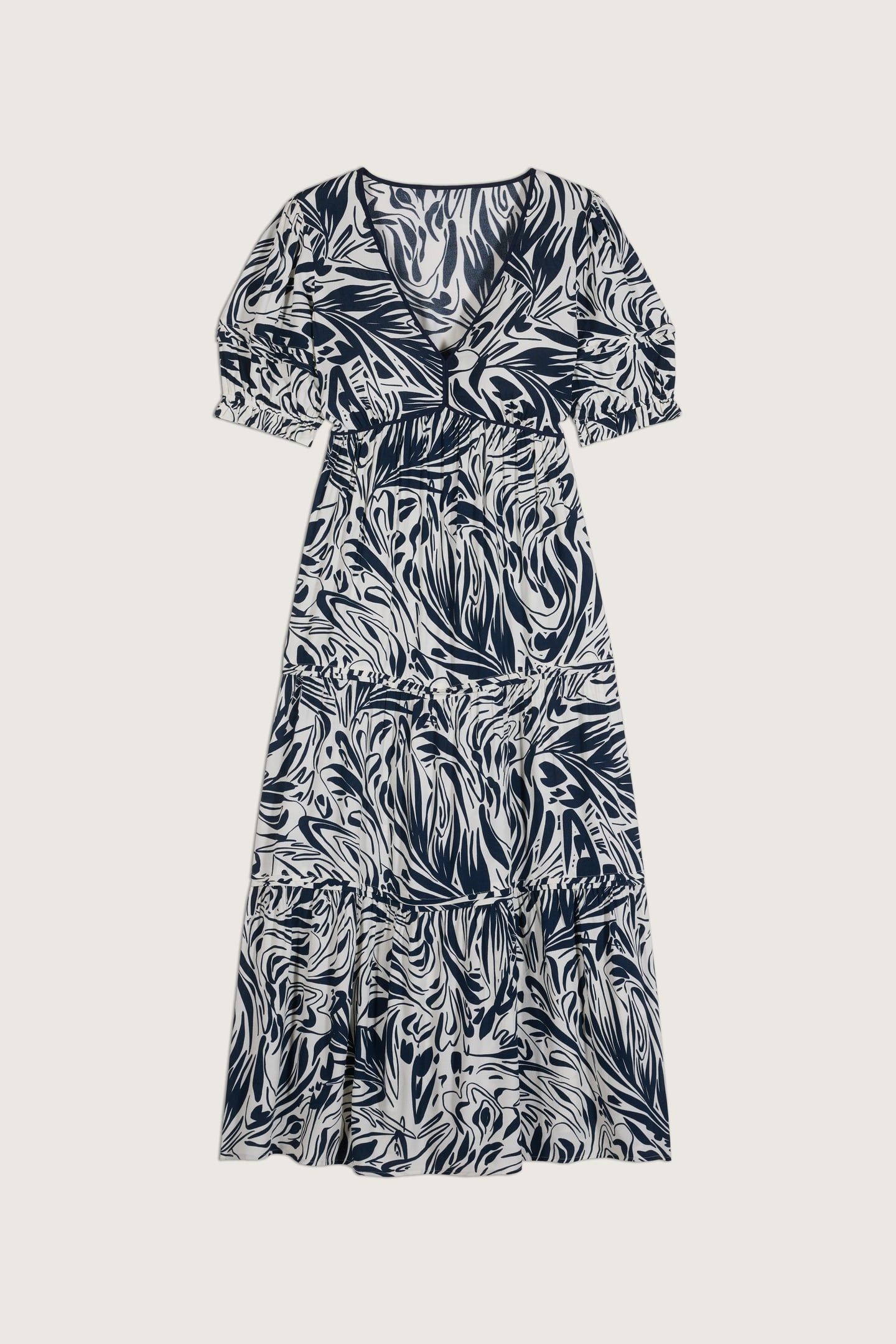 MID-LENGTH DRESS ECRU 8