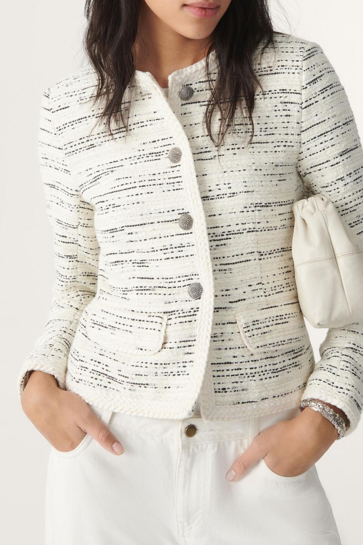 TAILORED BLAZER ECRU 1