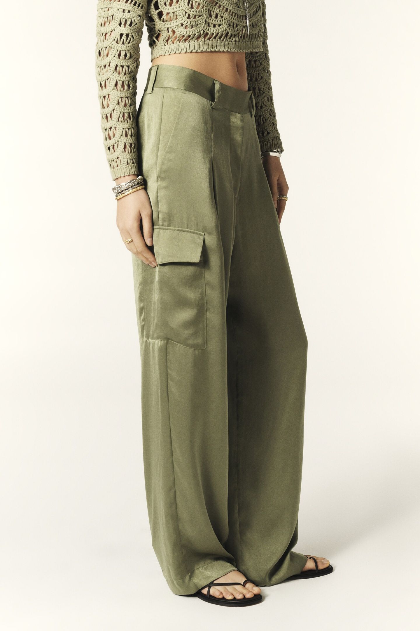 STRAIGHT TROUSERS KAKI 4