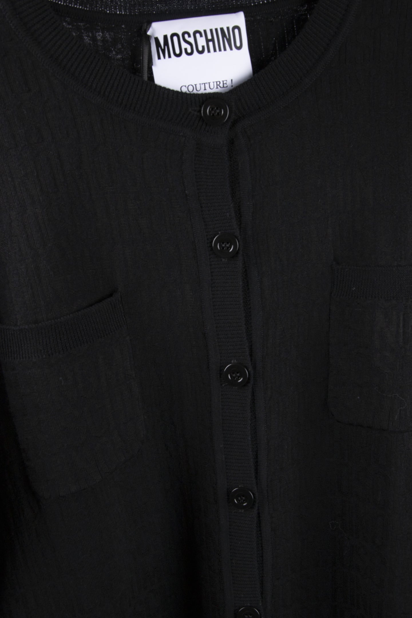 KNITTED JACKET BLACK 4