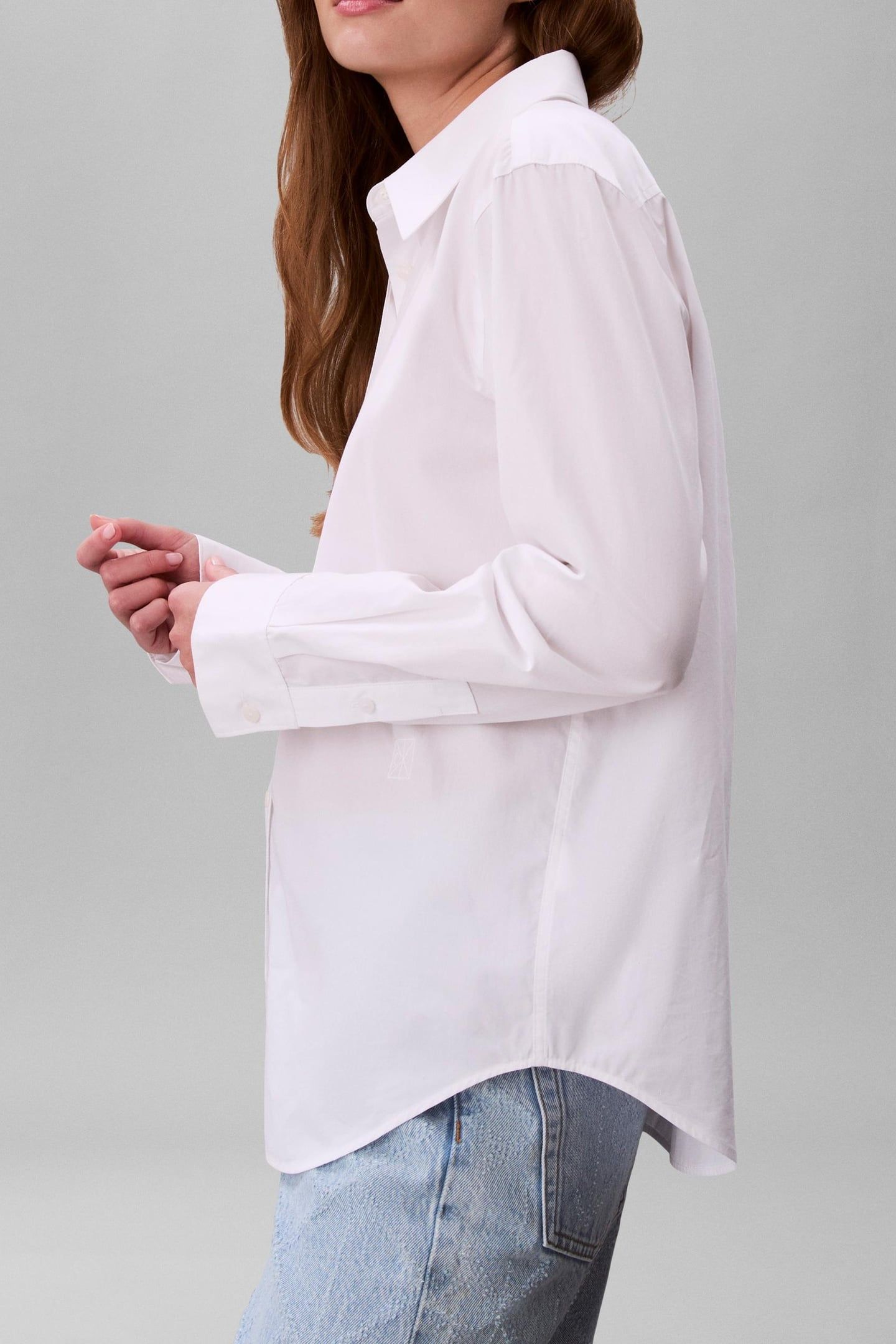 COTTON POPLIN REGULAR FIT SHIRT BRILLIANT WHITE 3