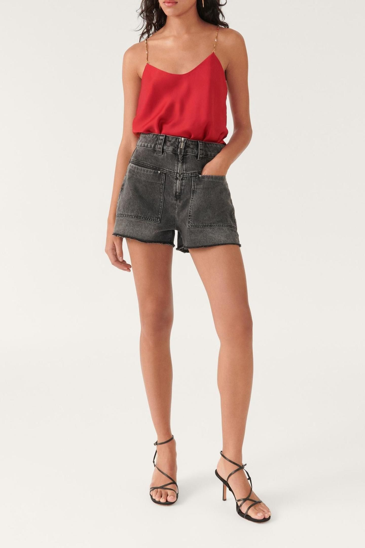 SLEEVELESS TOP ROUGE 5