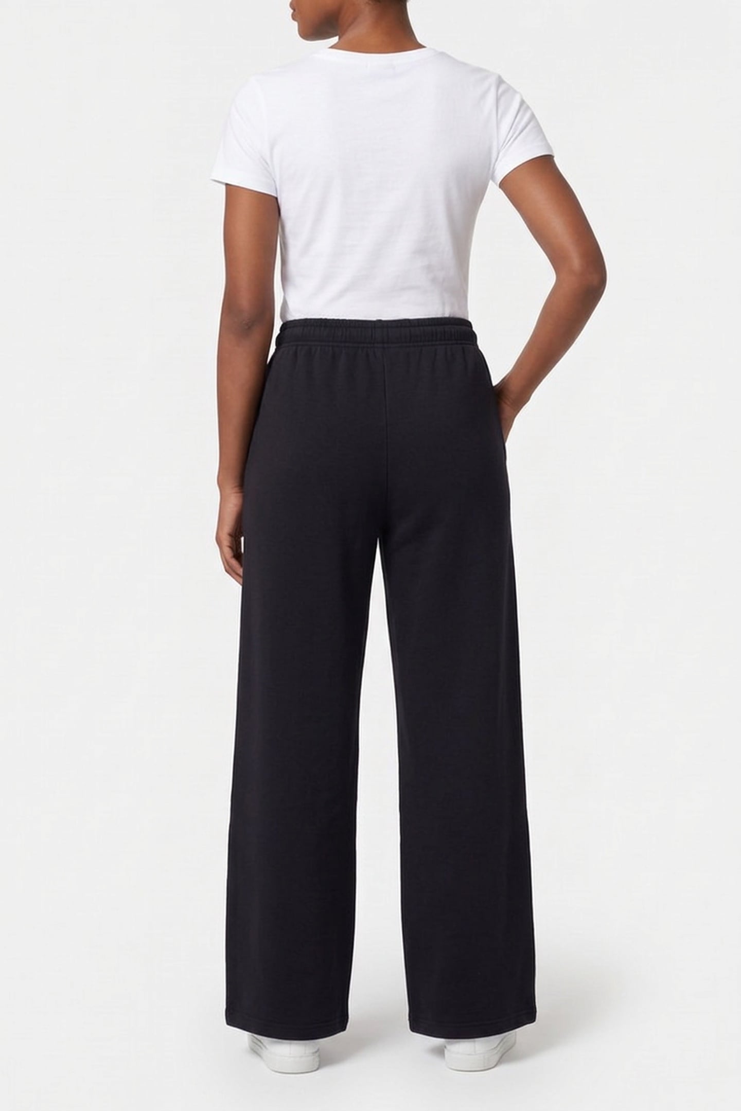 WIM BRUSHED TERRY TROUSERS BLUE 2