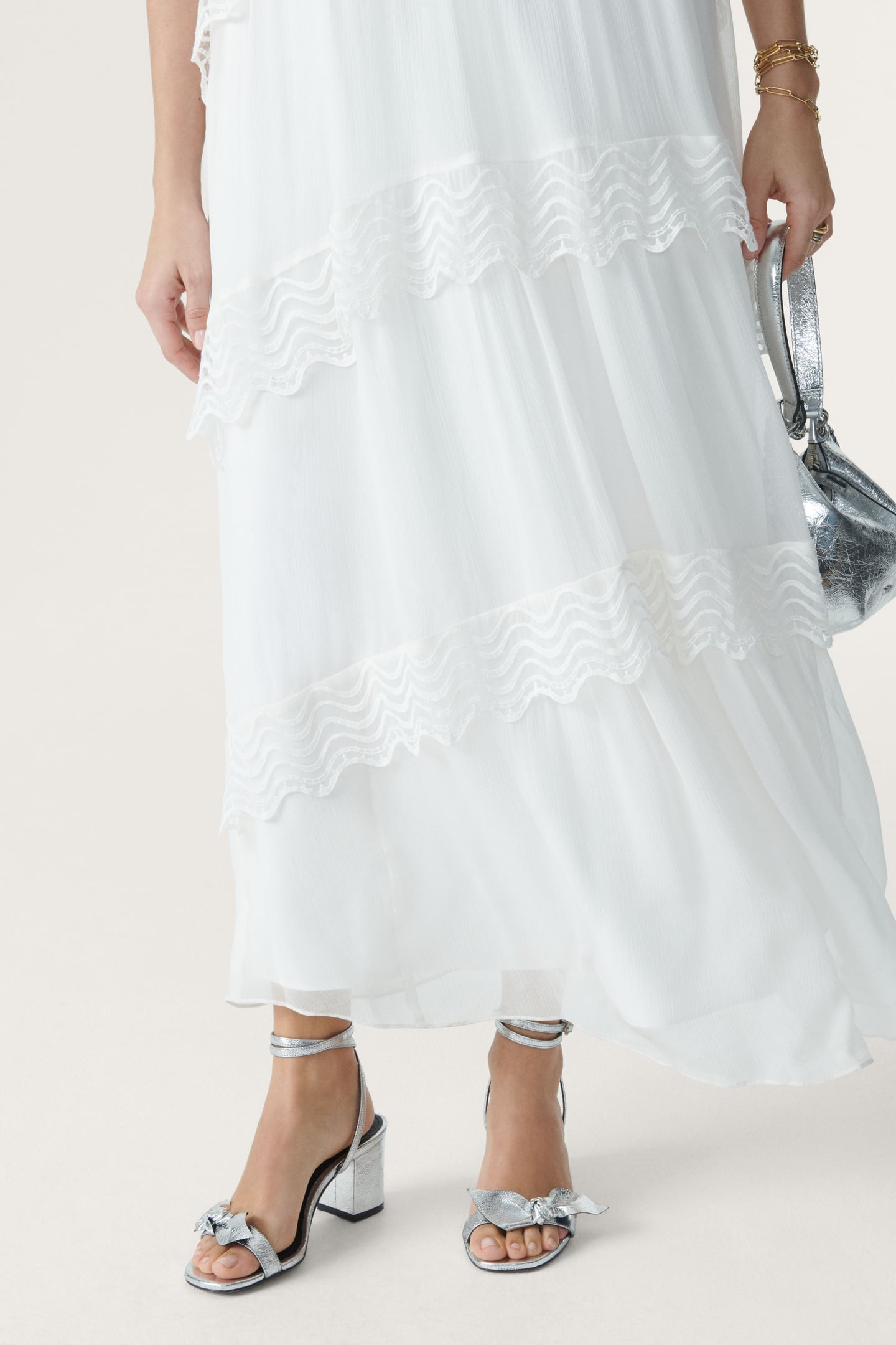 SANDALS SILVER 4
