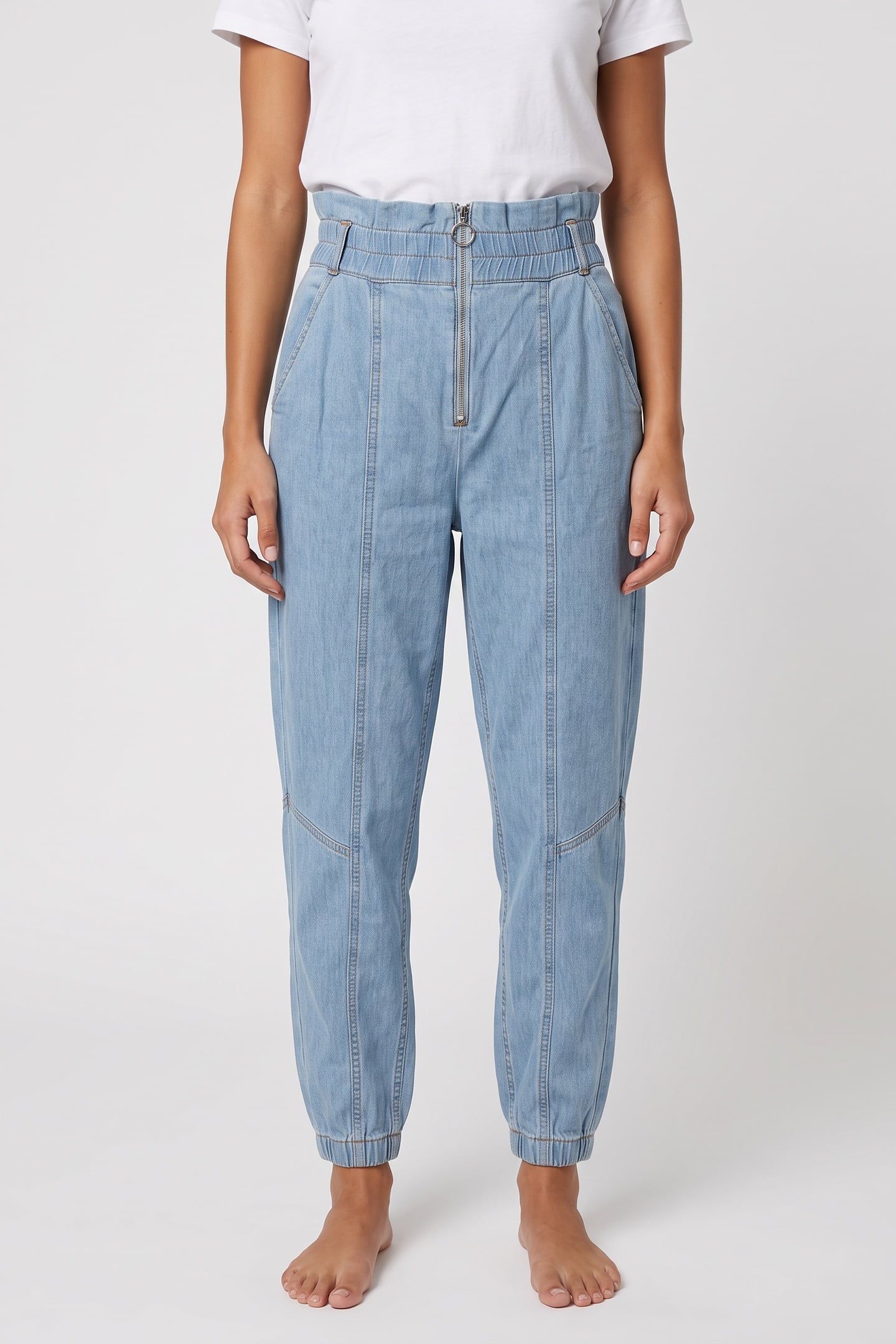 CARROT TROUSERS LIGHTUSEDBLUE 3