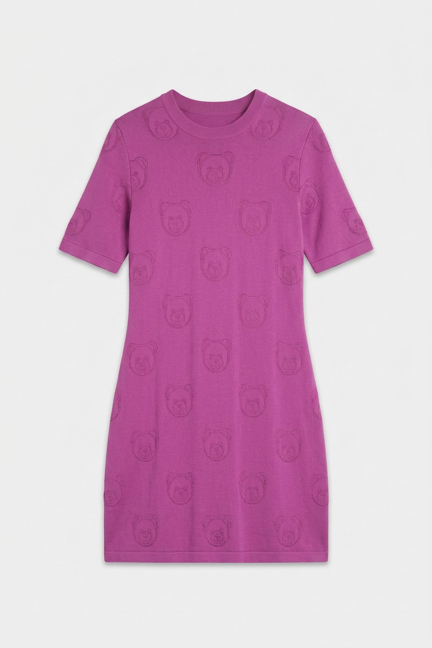 KNIT DRESS PURPLE 3