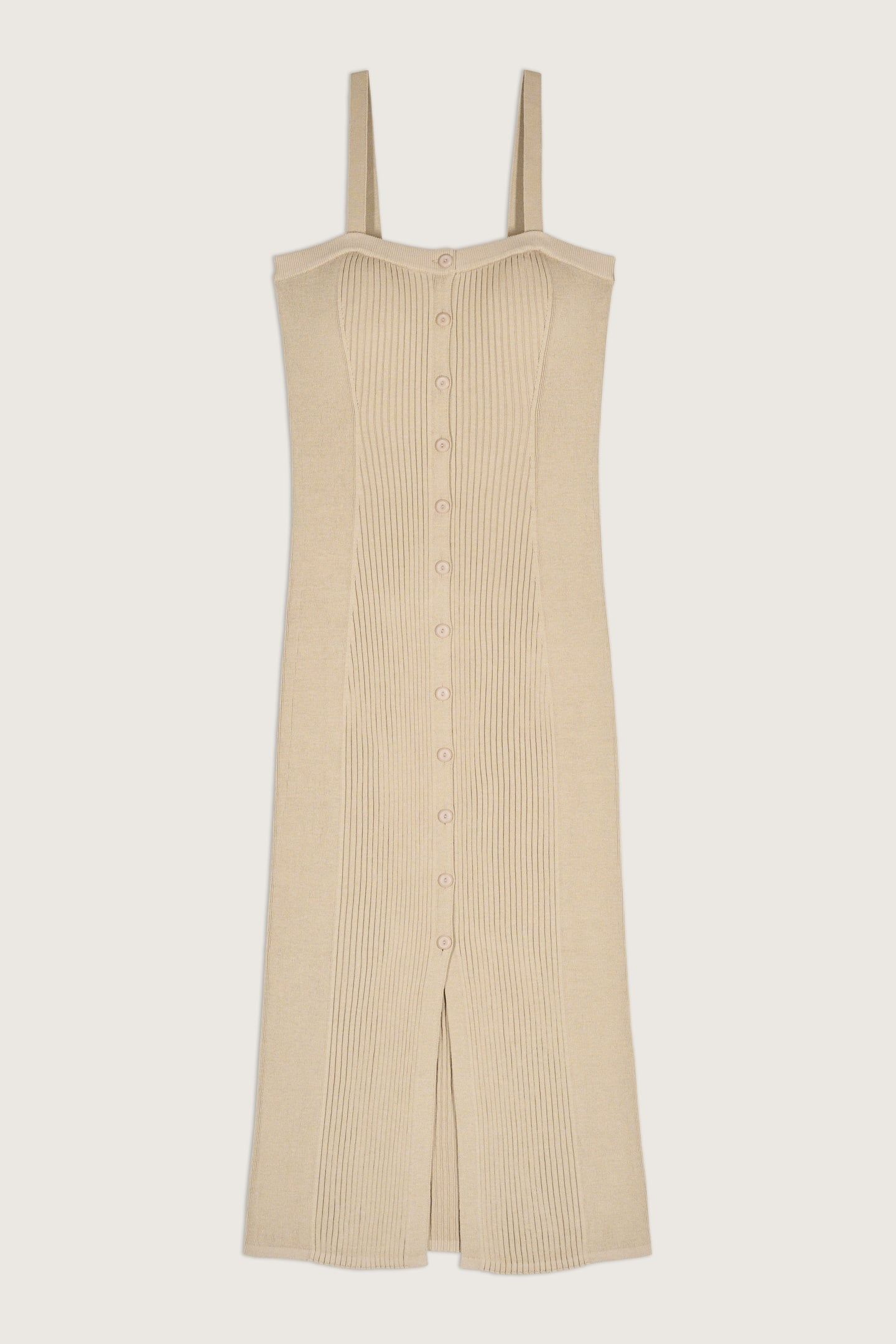 MID-LENGTH DRESS BEIGE 3