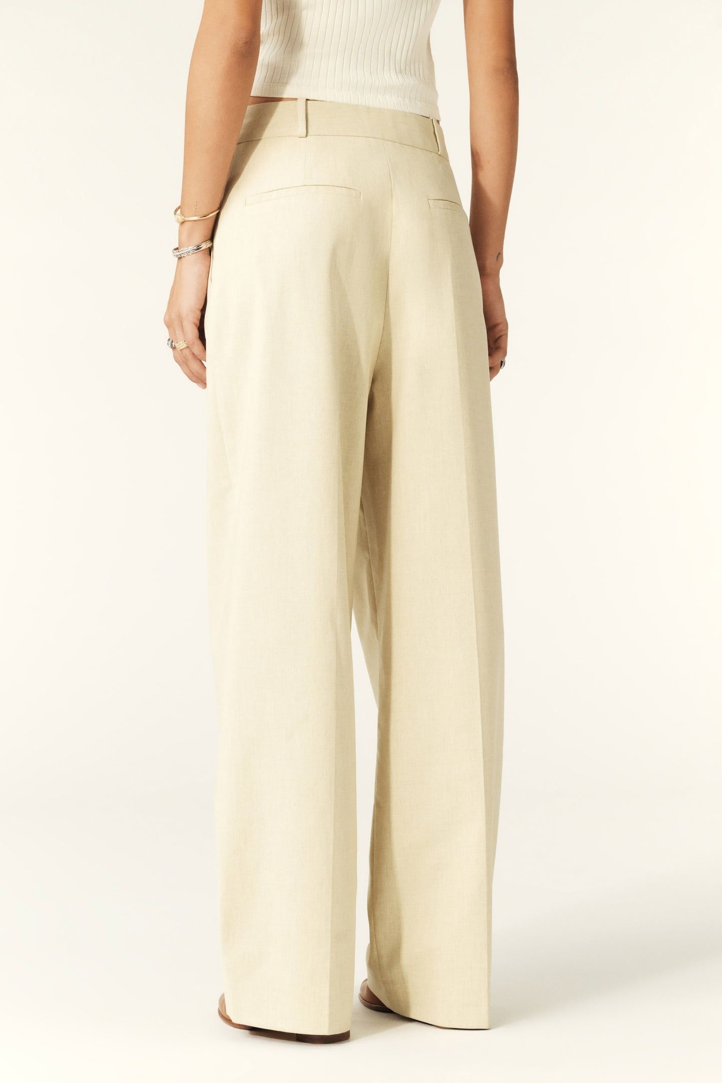WIDE TROUSERS BEIGE 3