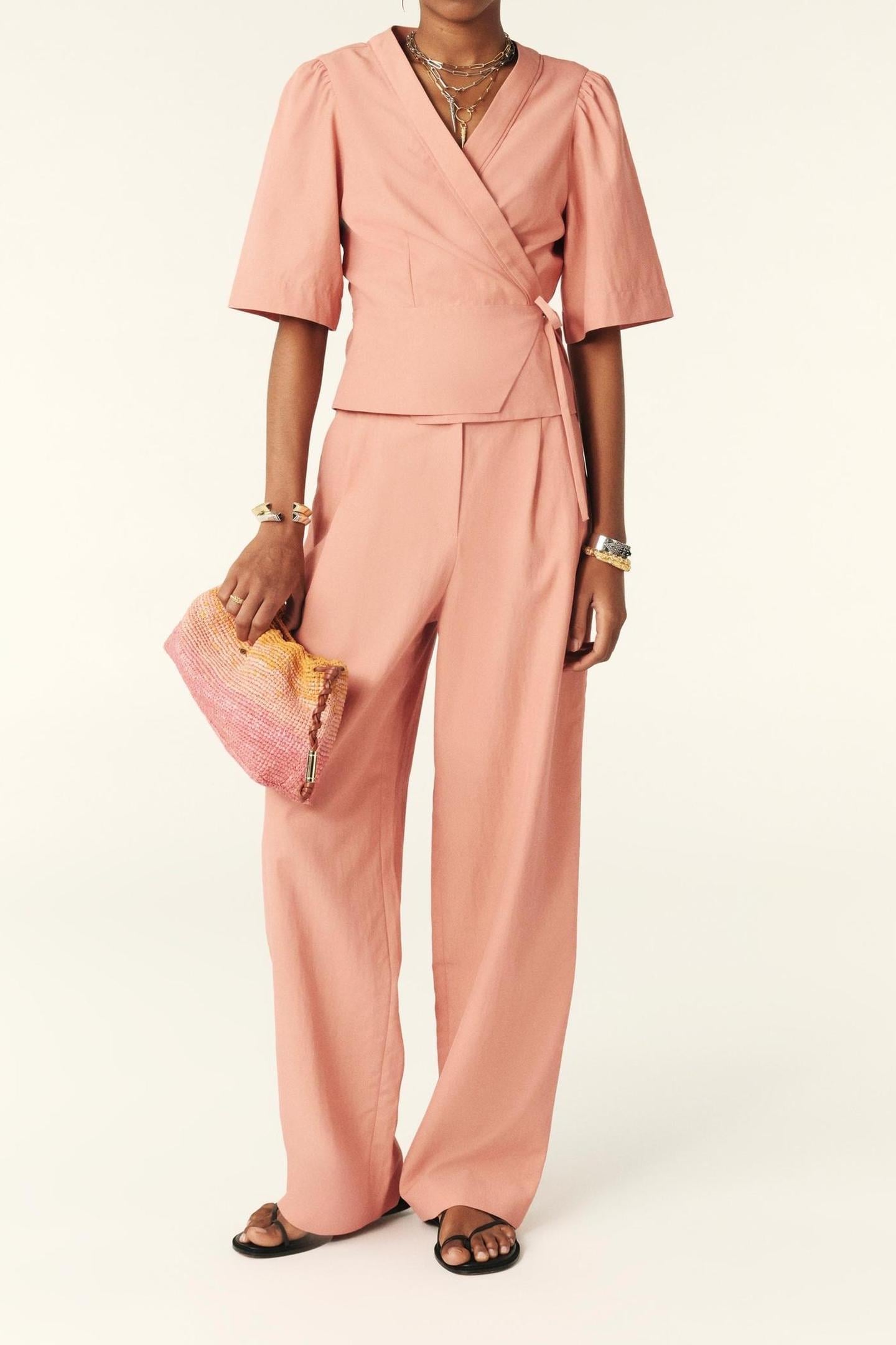 STRAIGHT TROUSERS PECHE 1