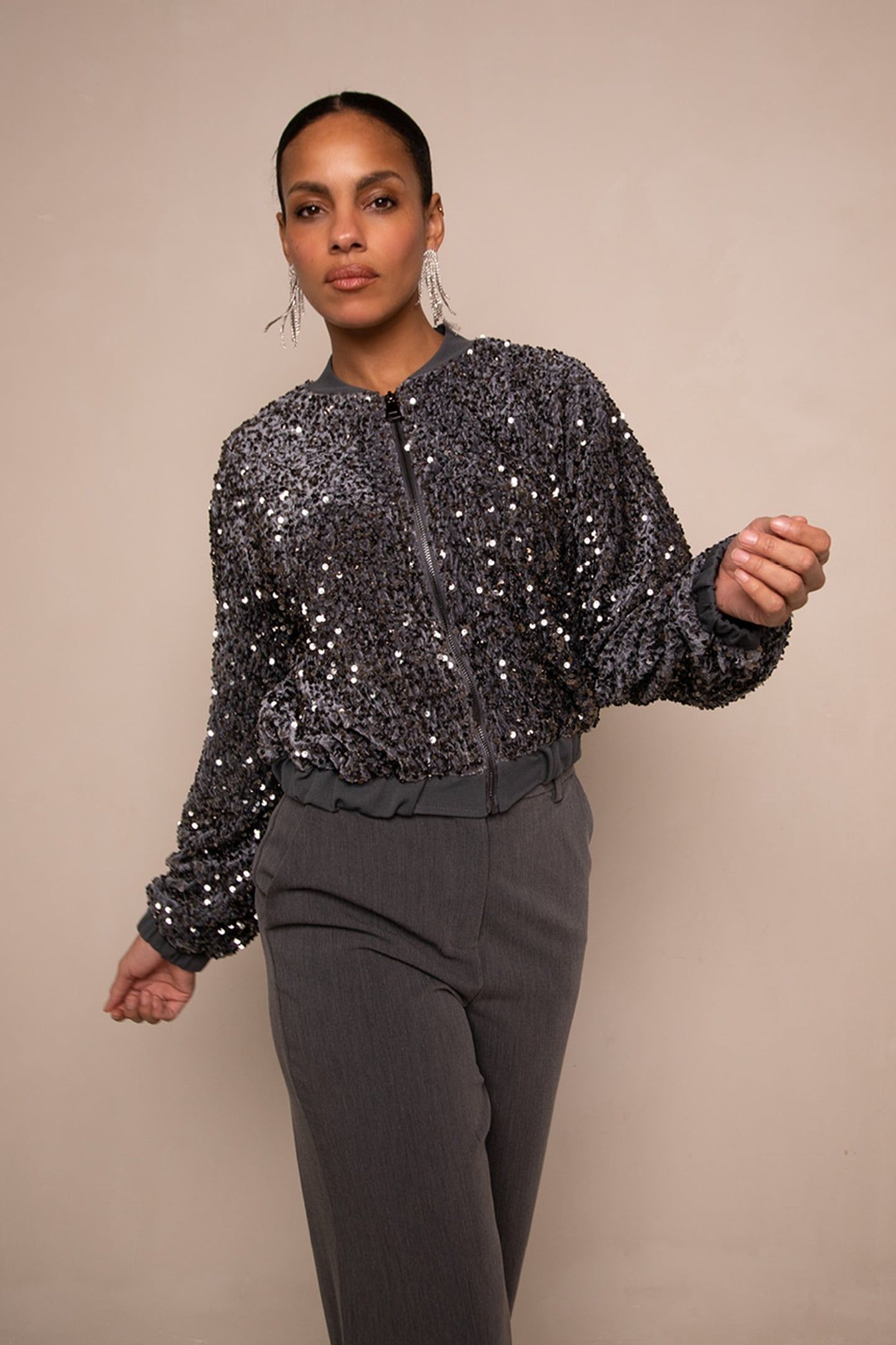 JOLINA JACKET GREY 1