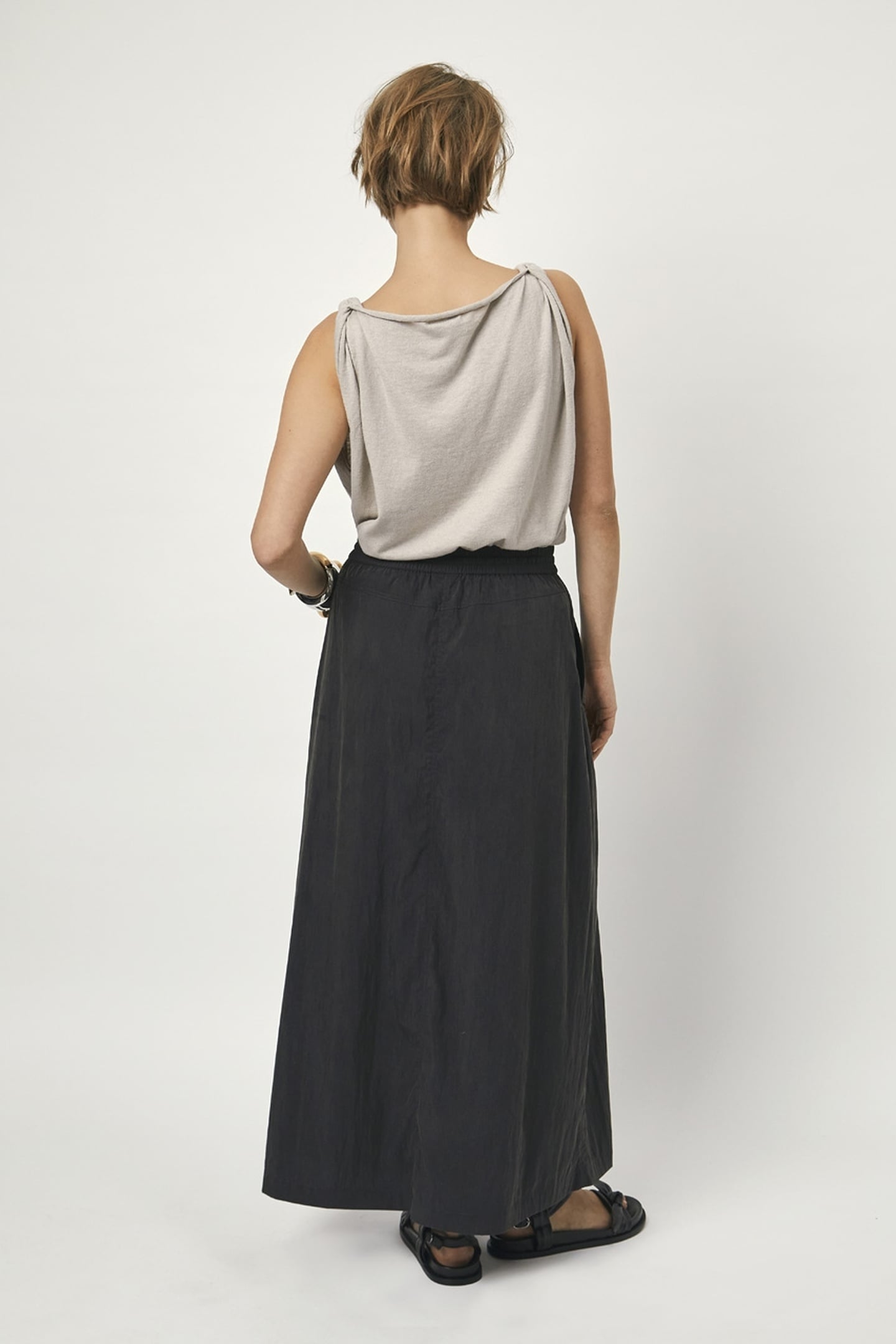 DANTE6-CLIVE PARACHUTE CARGO SKIRT RAVEN 2