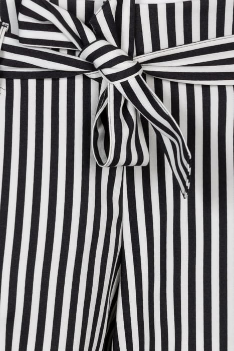 TROUSERS STRIPE STRETCH BLACK SHELL 1
