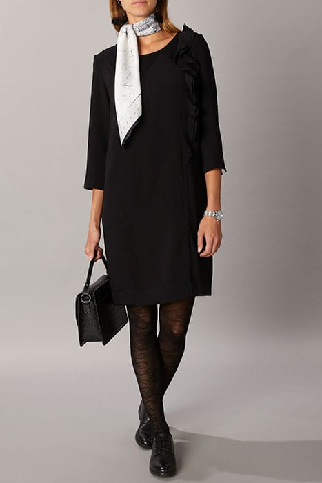 DRESS VOLANT DETAIL BLACK 2