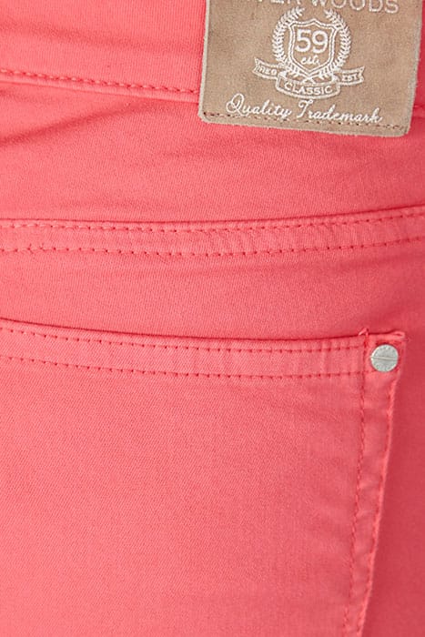 FITTED PANTS WITH EMBROIDERY PINK 4