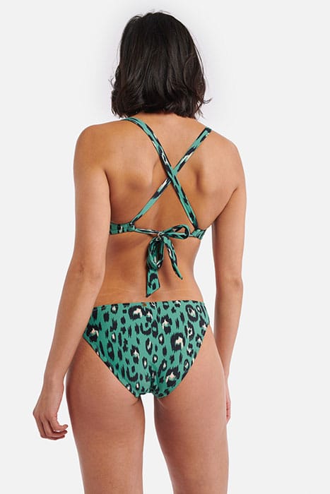 LUXE LEOPARD BUTTERFLY BRIEF WASHED GREEN 2