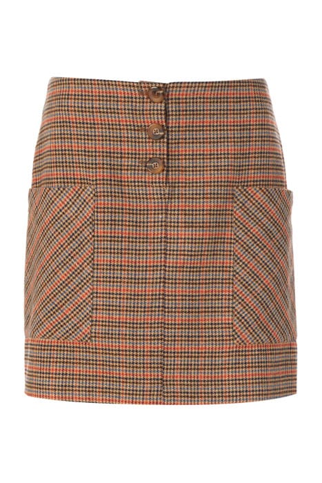 LARGE POCKET SKIRT BLUE 1
