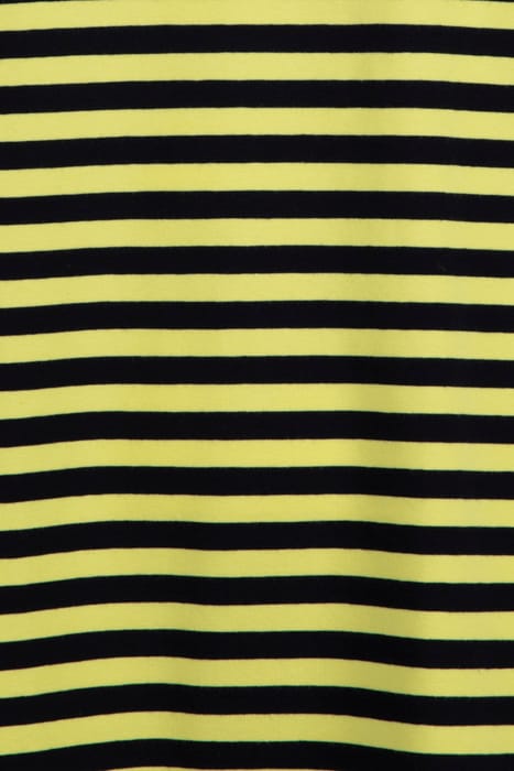 STRIPE TEE BLACK/YELLOW 3